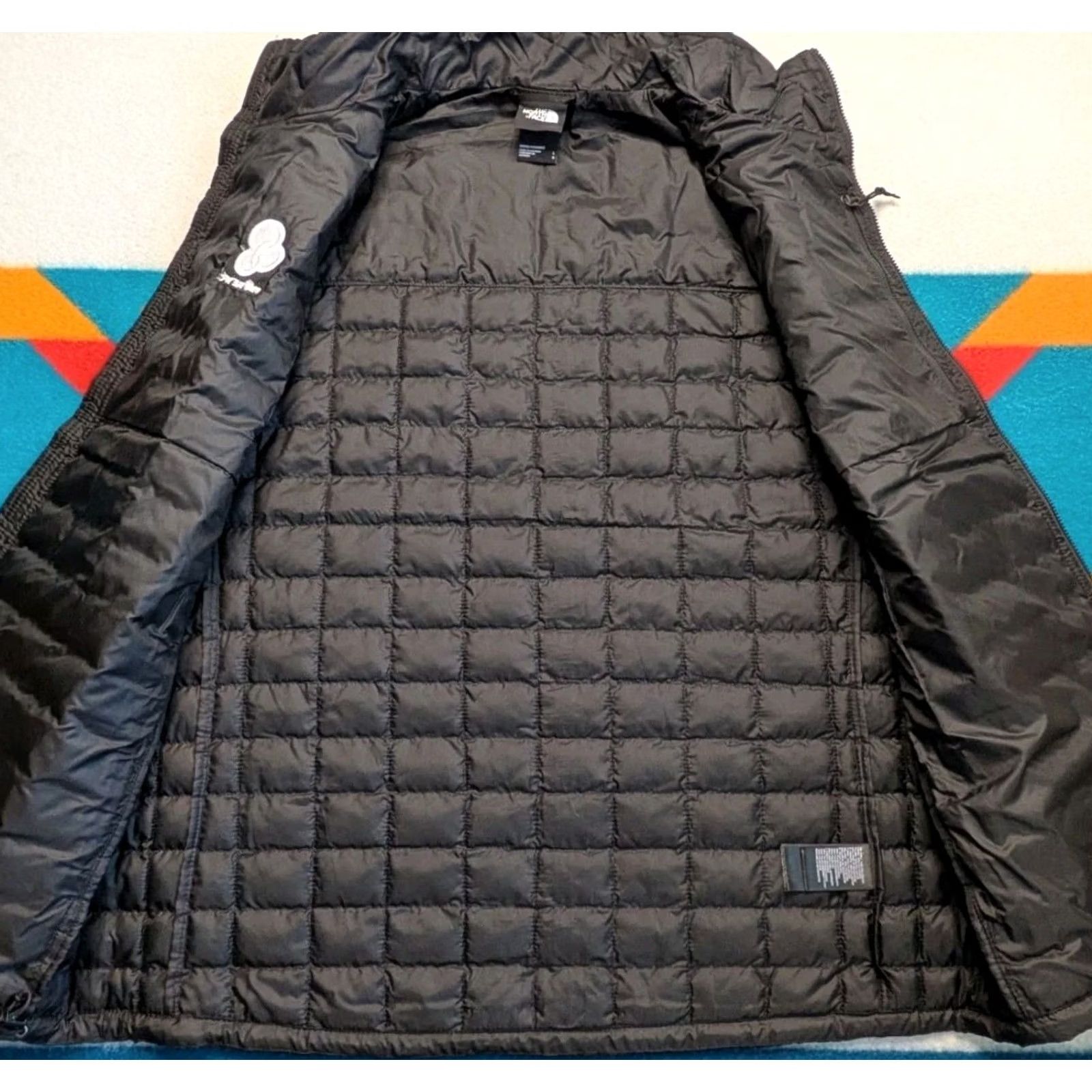 The North Face The North Face Vest Black Large Thermoball Puffer Quilted Insulated Full Zip Men Size US L / EU 52-54 / 3 - 3 Thumbnail