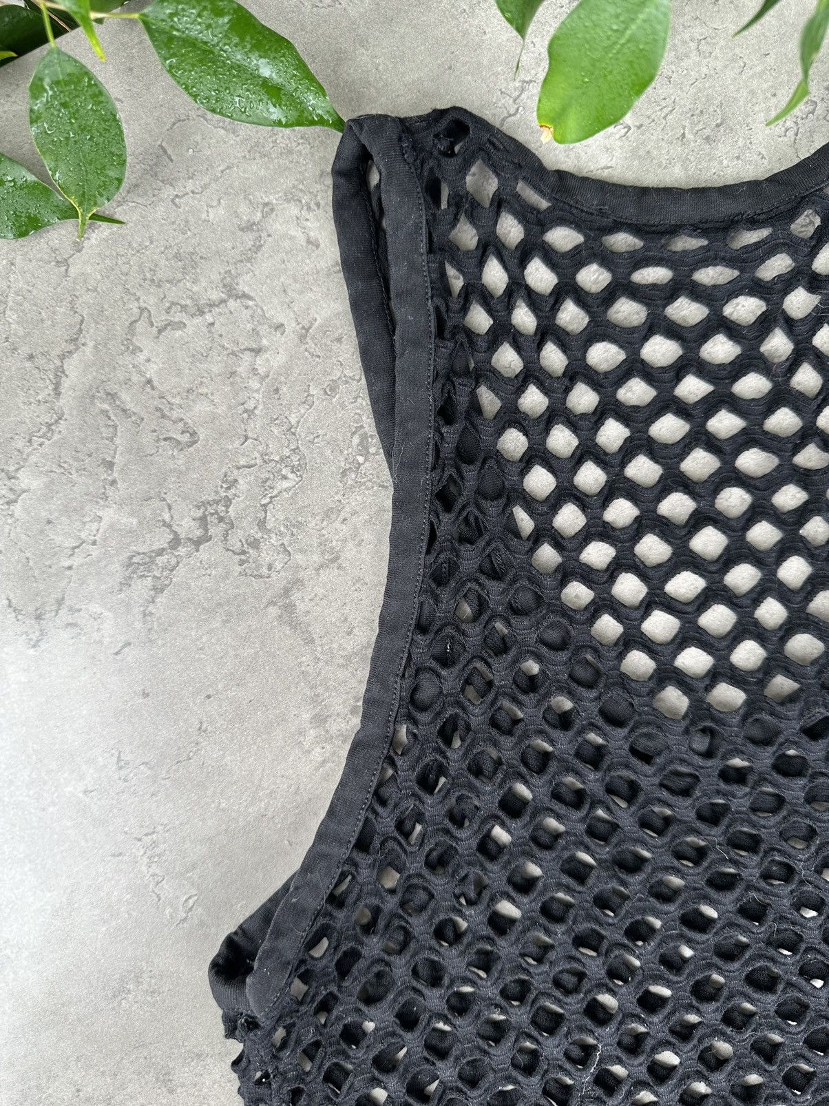 Japanese Brand Vintage Mesh Tank Top Size S / US 4 / IT 40 - 6 Thumbnail