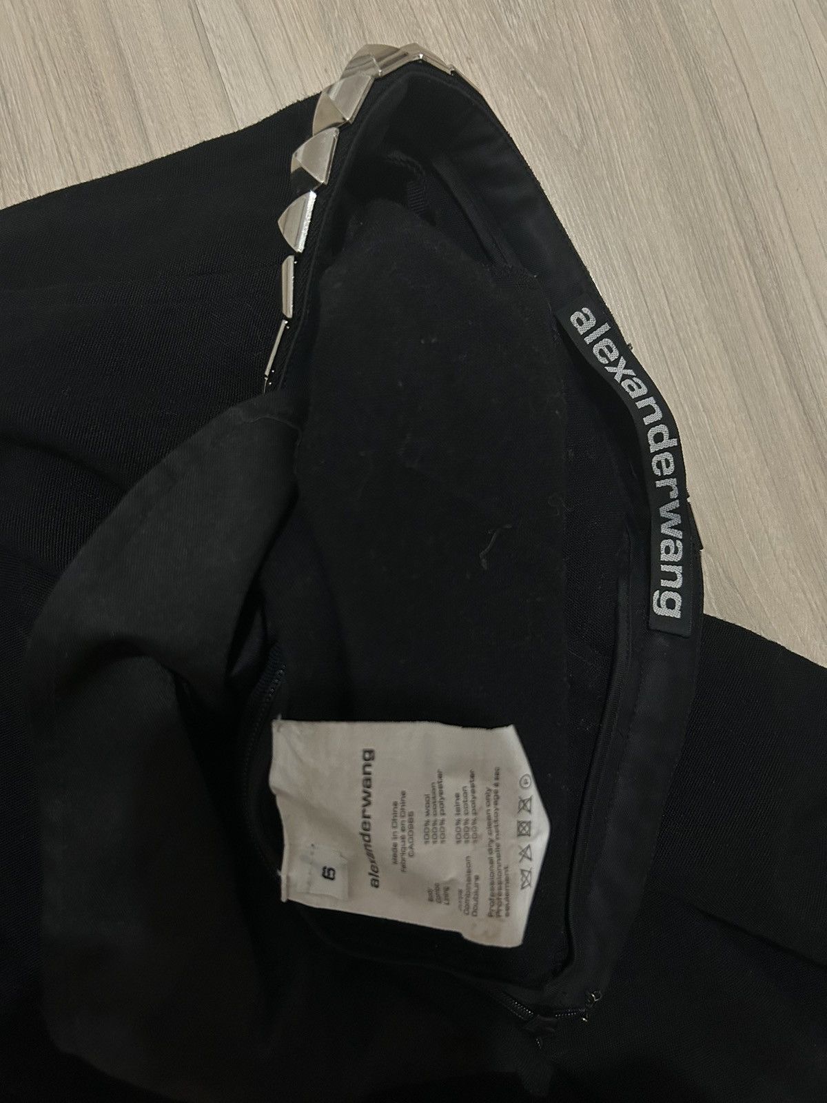 Alexander Wang wool trousers pants Alexander Wang Size 28" / US 6 / IT 42 - 4 Thumbnail