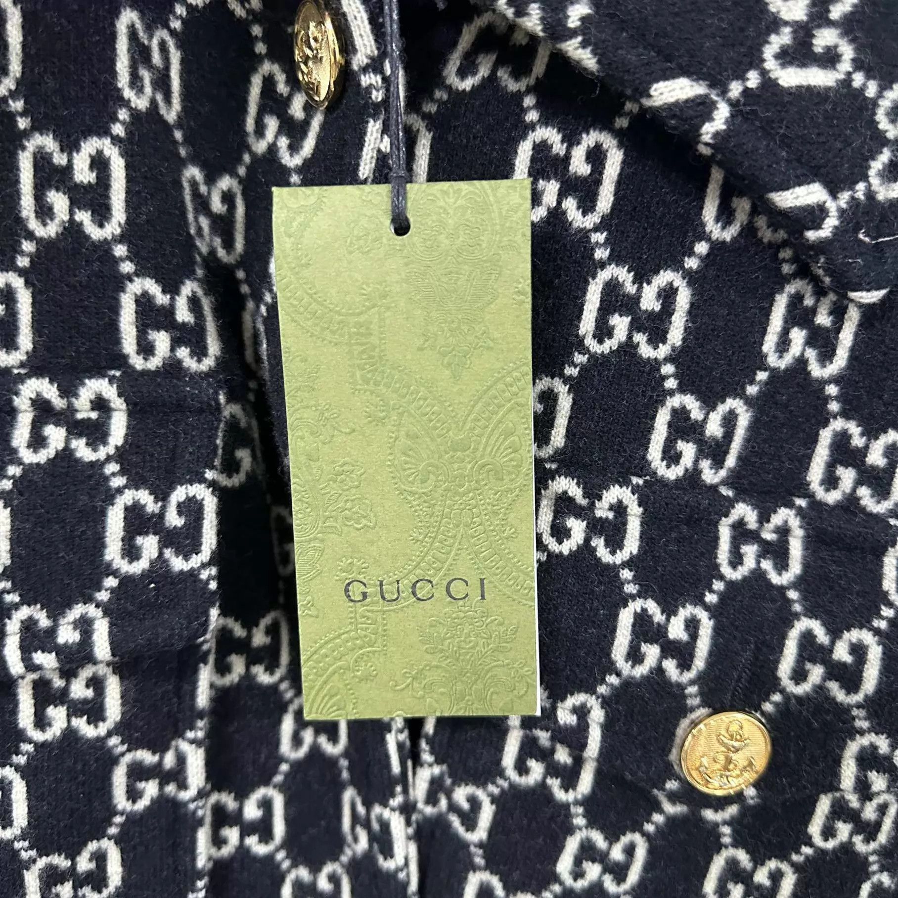 Gucci GUCCI GG All-over Print Cape Shawl New XL Size XL / US 12-14 / IT 48-50 - 5 Thumbnail