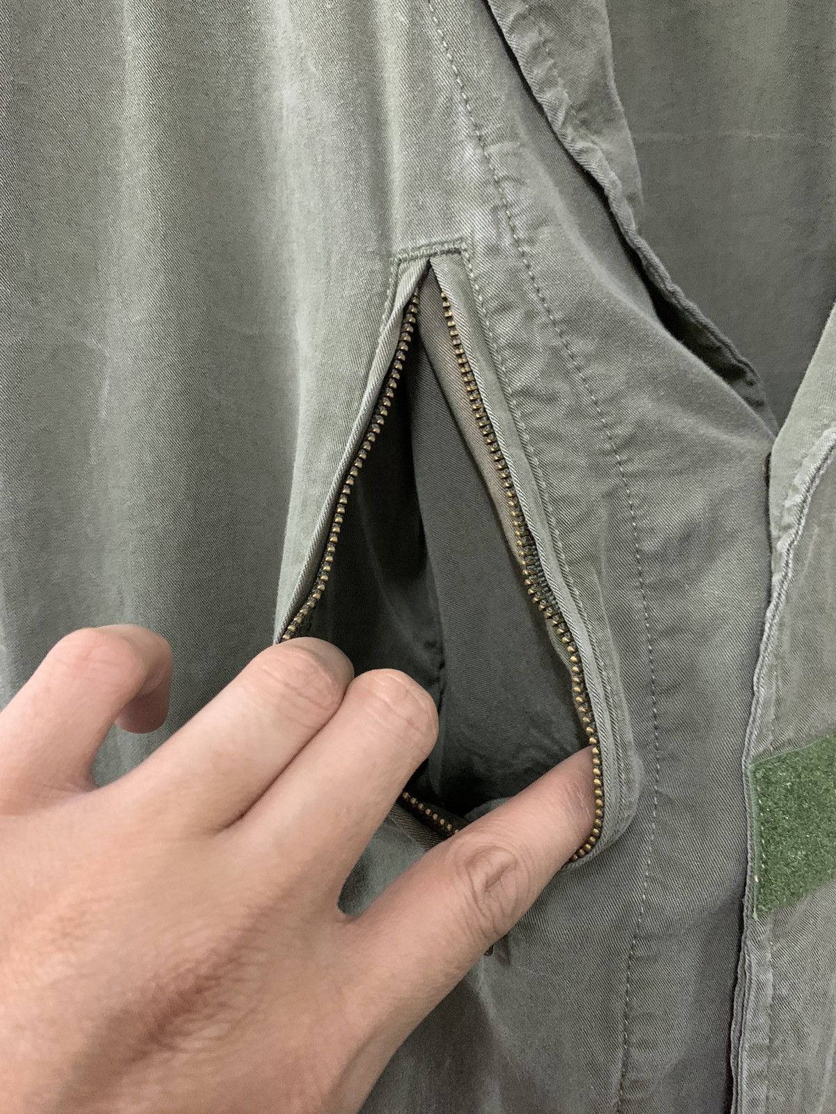 Japanese Brand SLY Military Vintage Style Jacket F-1 Size M / US 6-8 / IT 42-44 - 12 Thumbnail