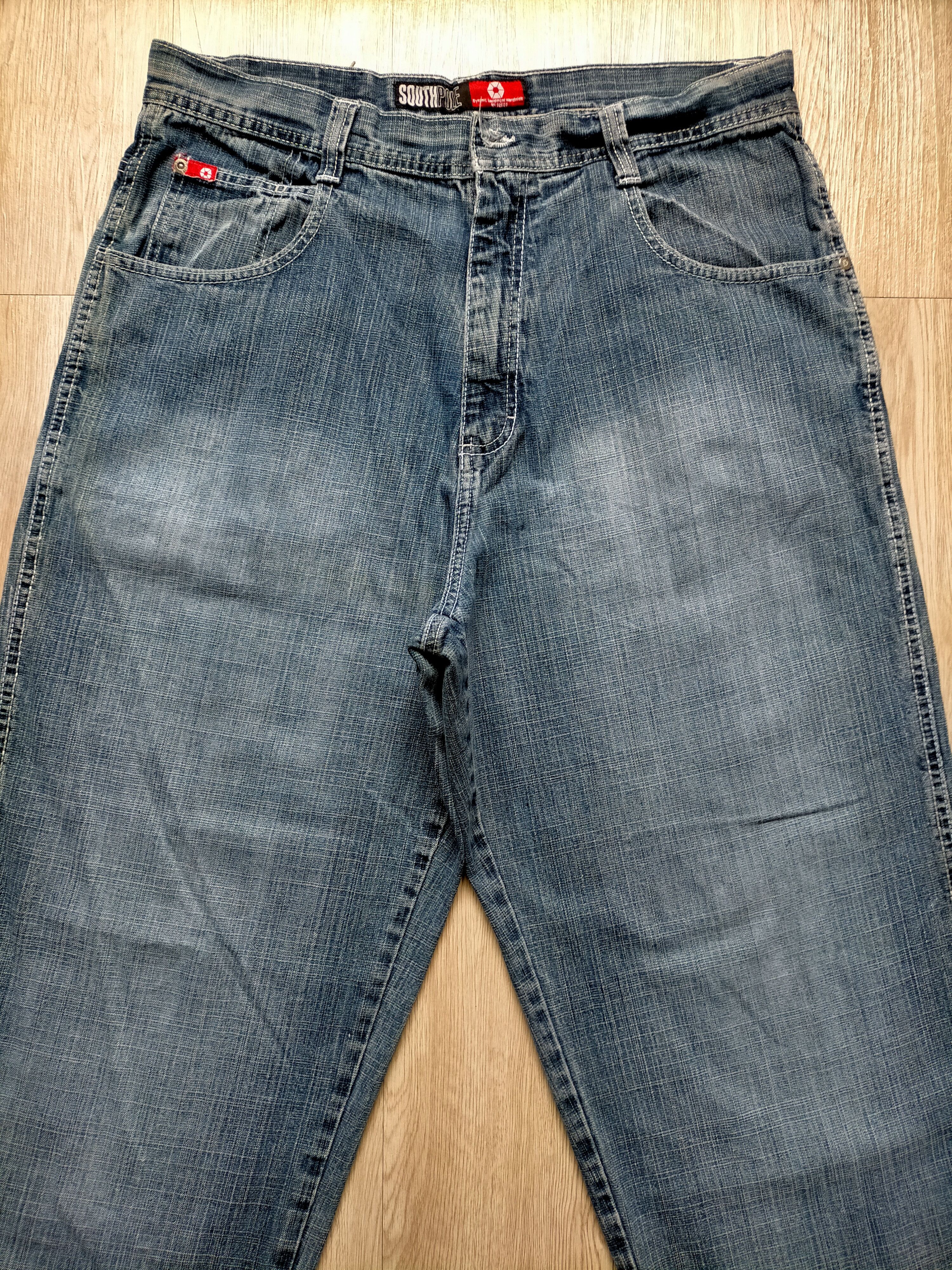 Southpole Vintage 90s Southpole Baggy Denim Size US 36 / EU 52 - 3 Thumbnail