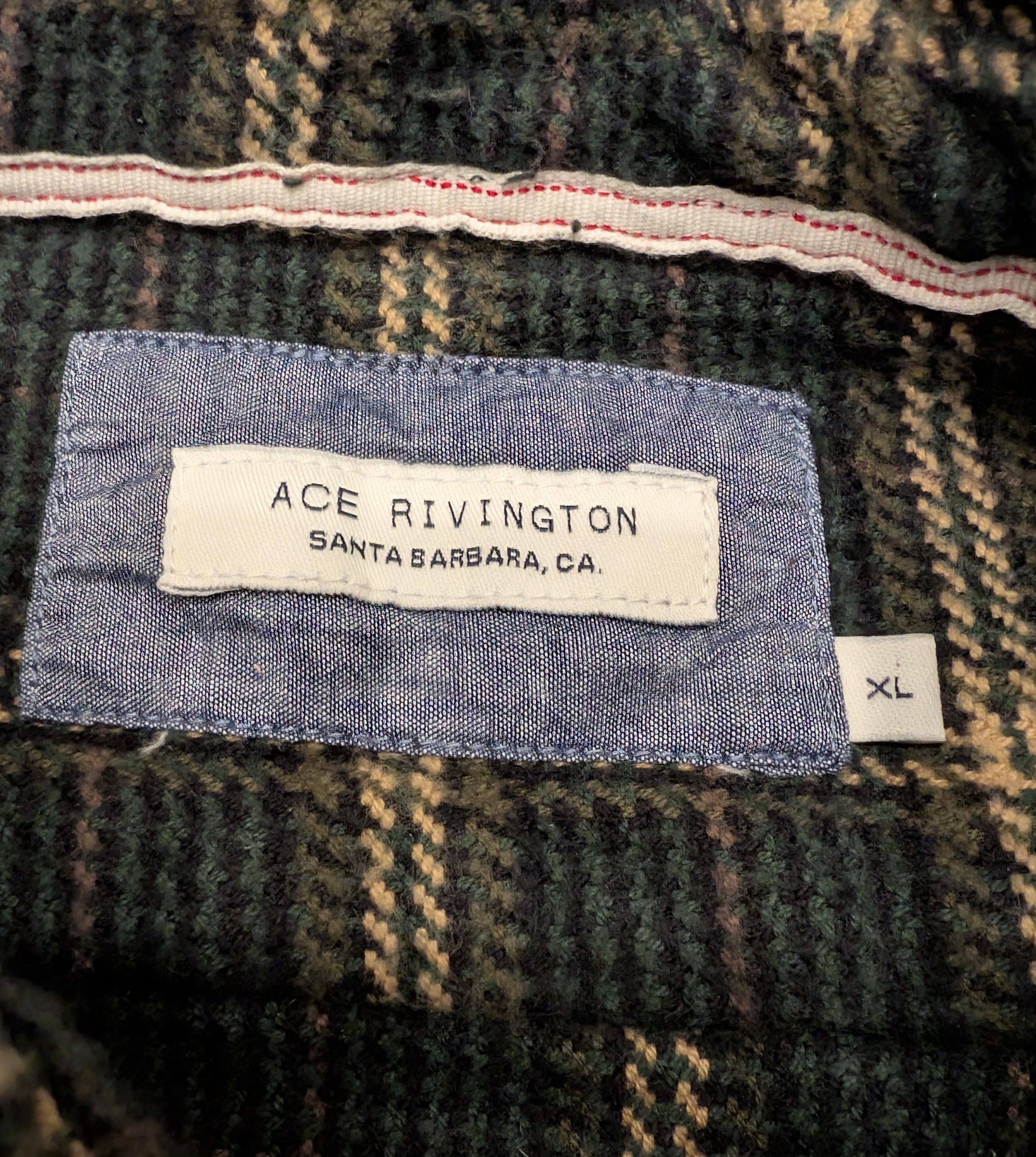 Ace Rivington Ace Rivington Winter Flannel Utility Shirt Forest Hound Size US XL / EU 56 / 4 - 3 Thumbnail
