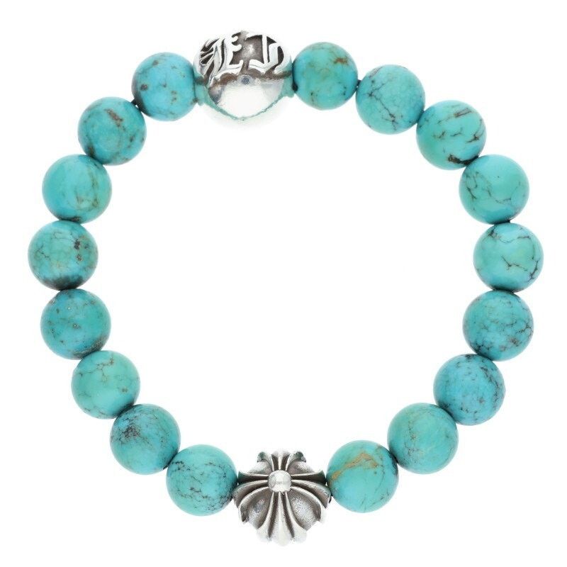 Chrome Hearts Chrome Hearts Turquoise Bead Bracelet Size ONE SIZE - 1 Thumbnail