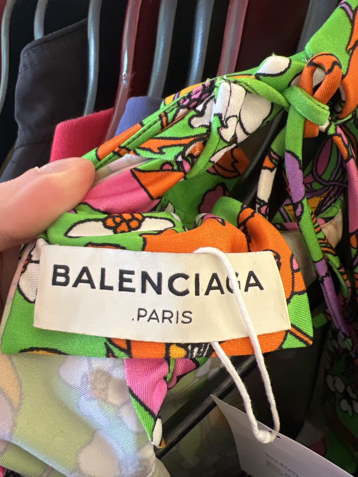 Balenciaga 2016 Balenciaga Floral Dress Size M / US 6-8 / IT 42-44 - 7 Thumbnail