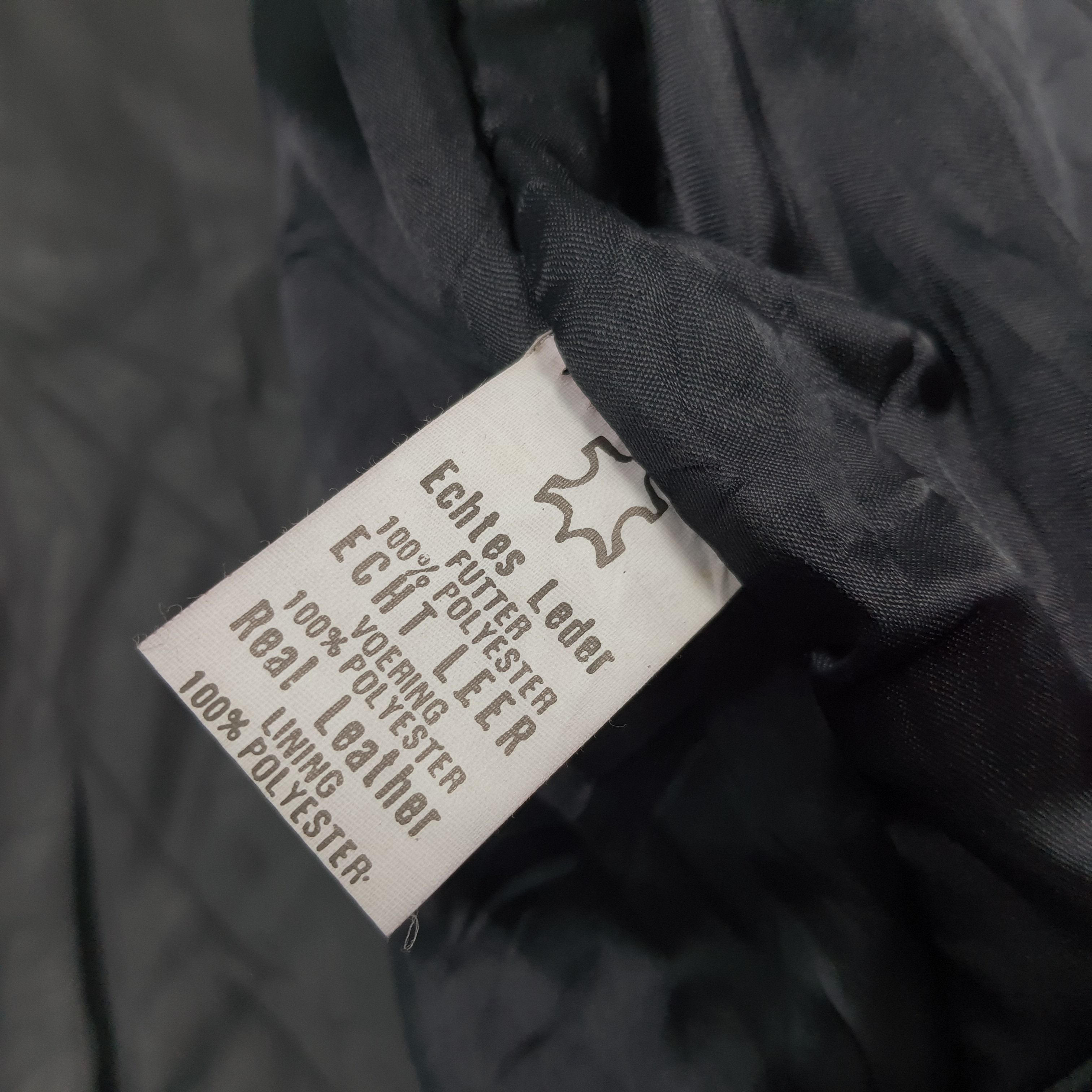 Schott SCOTT TEAM Moto Leather Jacket with Large Back Flames Size US L / EU 52-54 / 3 - 9 Thumbnail