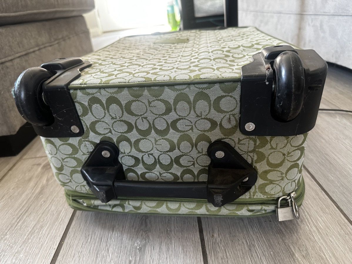 Coach × Vintage Vintage Coach Wheeled Travel Luggage w Mini Duffle Bag Size ONE SIZE - 5 Thumbnail