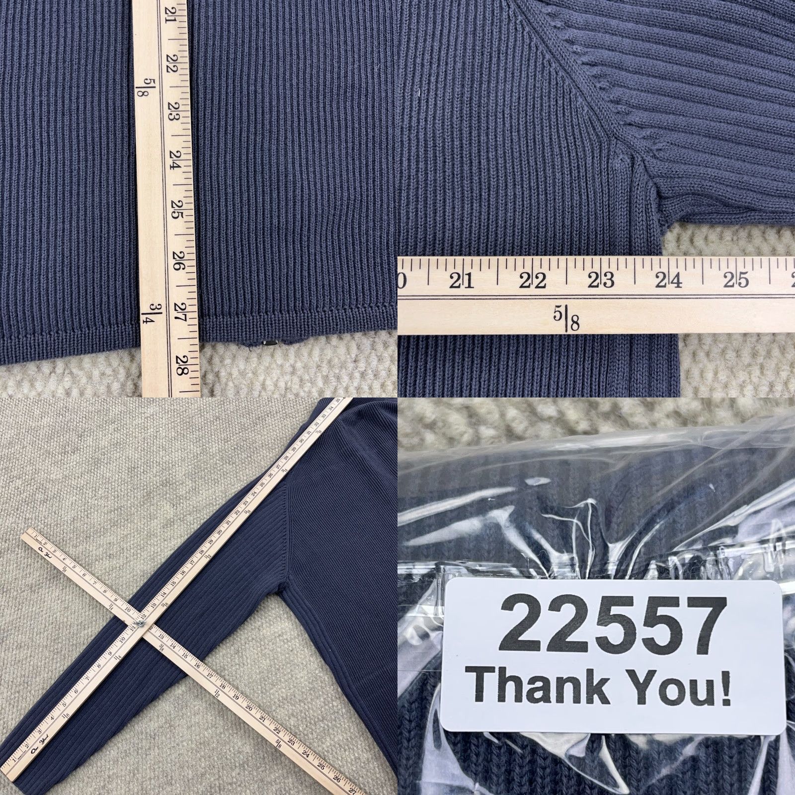 Tommy Bahama Tommy Bahama Sweater Men 2XL Gray Full Zip Indigo Palms Kint Jacket Ribbed Knit Style Classic Modern Casual Vintage? Size US XXL / EU 58 / 5 - 8 Thumbnail