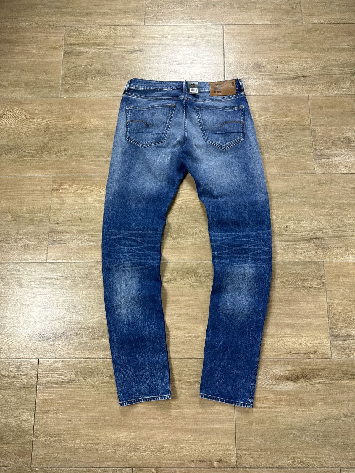 G-Star NEW!!! G-Star Raw 3301 Slim Denim Jeans Size US 32 / EU 48 - 7 Thumbnail