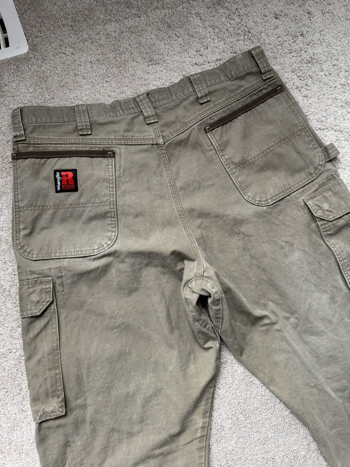 Vintage × Wrangler Wrangler work pants Size US 38 / EU 54 - 4 Thumbnail