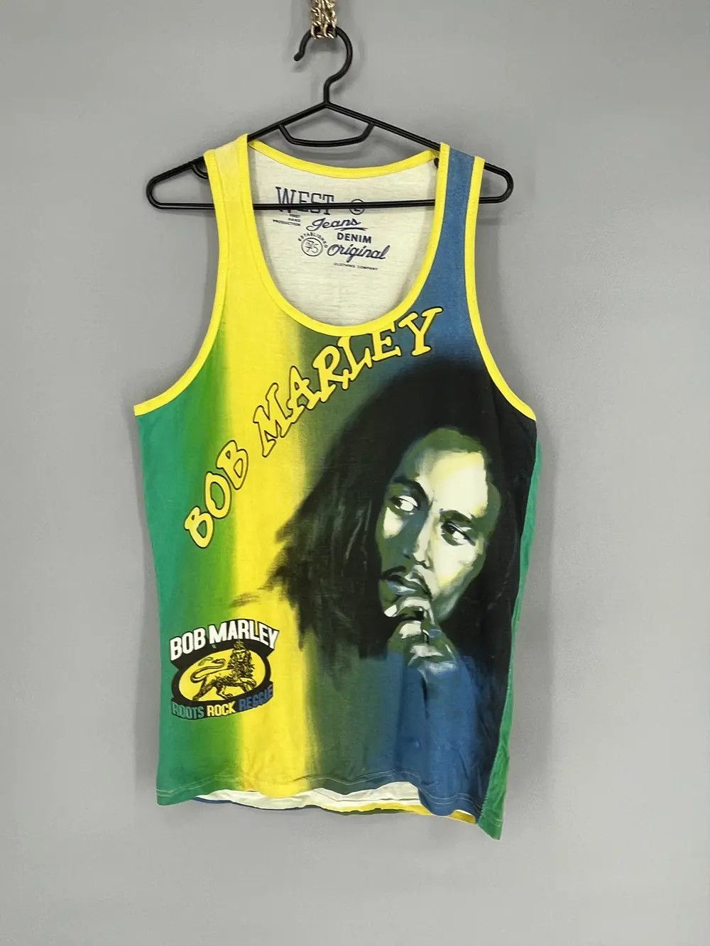Vintage Vintage Bob Marley Roots Rock Reggae Tees Size US L / EU 52-54 / 3 - 3 Thumbnail