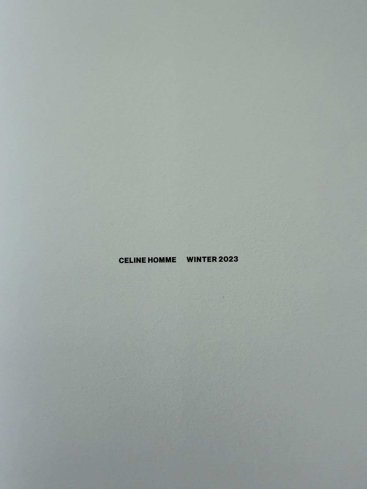 Celine CELINE Men Lookbooks - Hedi Slimane Size ONE SIZE - 7 Thumbnail