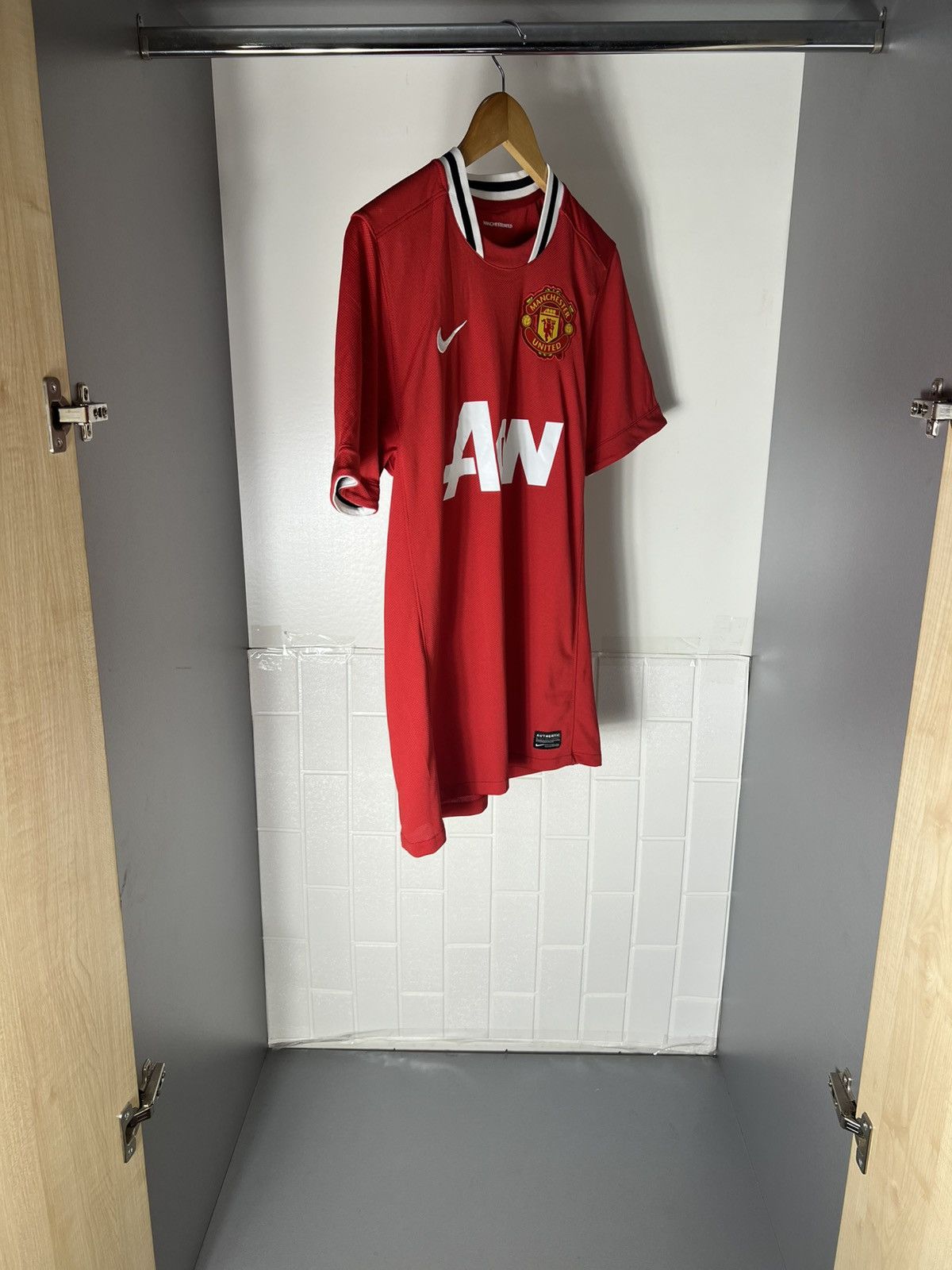 Nike VINTAGE NIKE FC MANCHESTER UNITED ENGLAND SOCCER JERSEY Y2K Size US S / EU 44-46 / 1 - 2 Thumbnail
