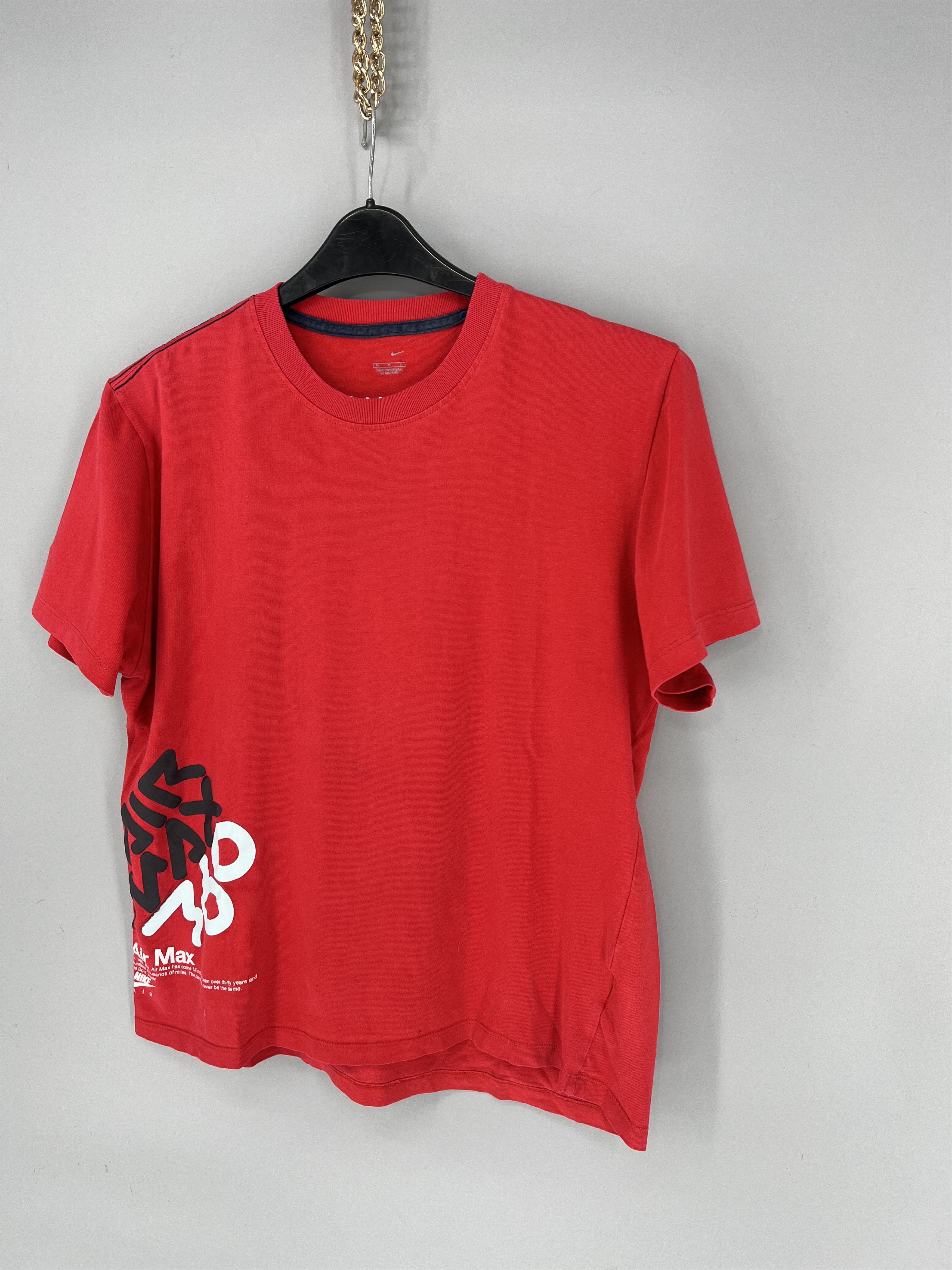 Nike Vintage Y2K Nike Air Max 360 Logo Tee Travis Scott Style Size US M / EU 48-50 / 2 - 3 Thumbnail