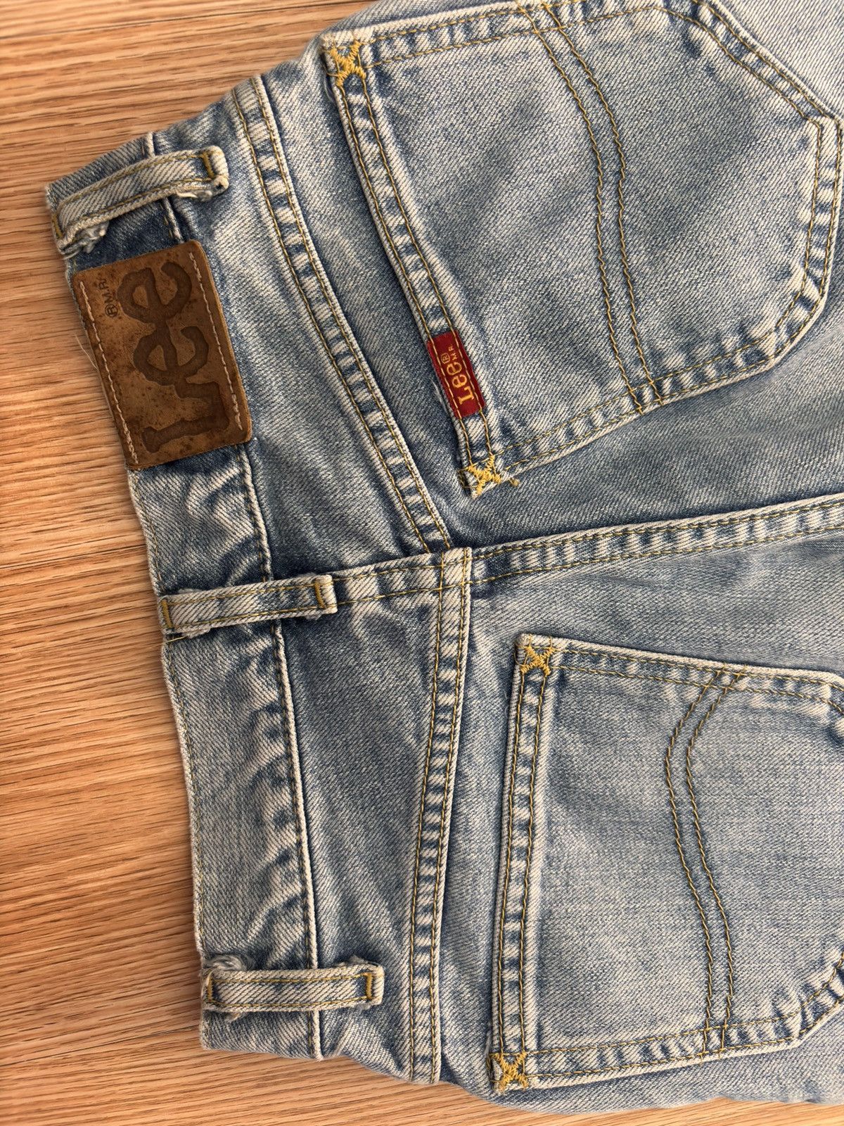 Lee Vintage 80s Miss Lee High Waisted Jeans Size 28" / US 6 / IT 42 - 3 Thumbnail