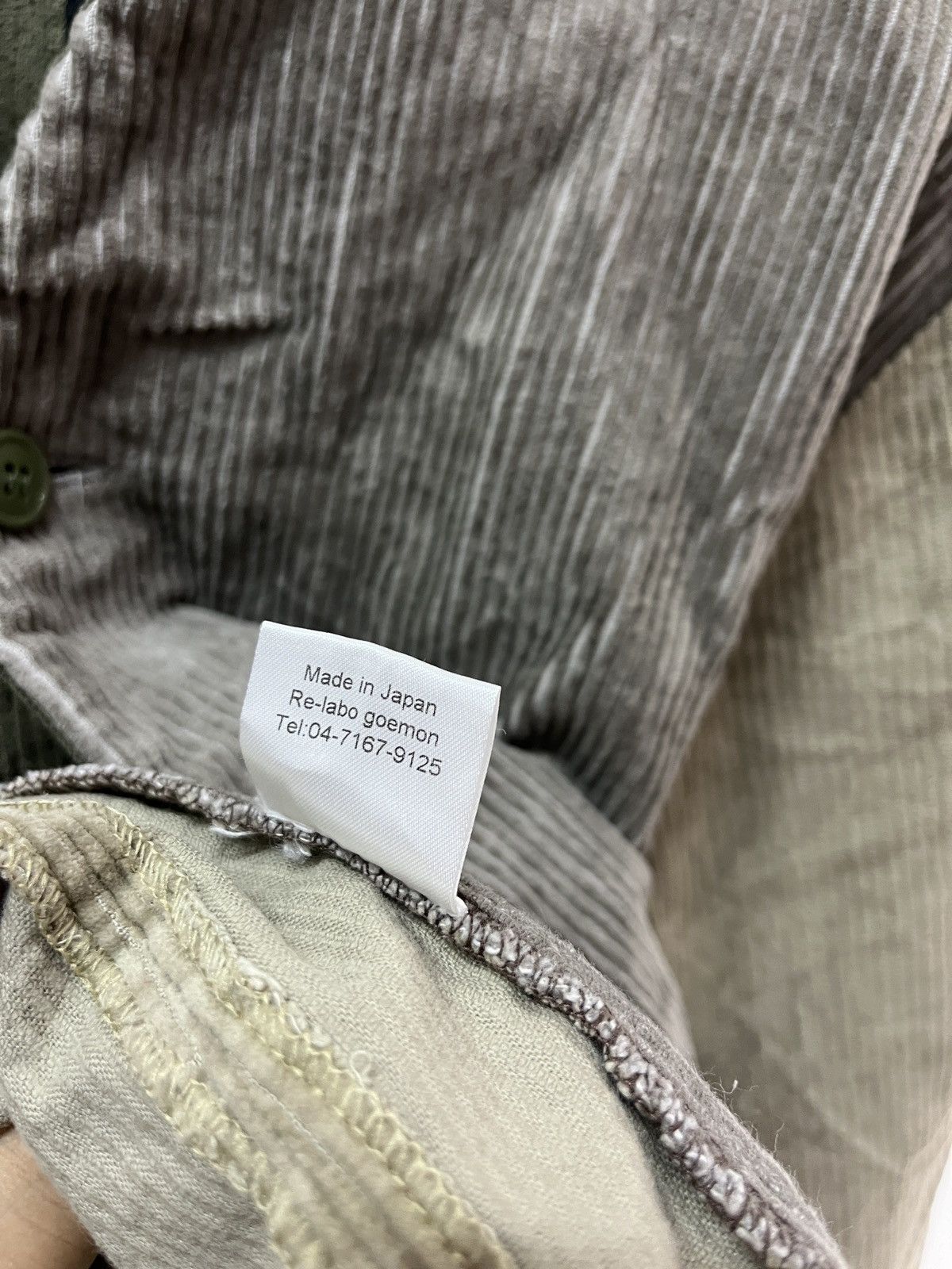 Japanese Brand Corduroy Jacket Made in Japan Size US XL / EU 56 / 4 - 7 Thumbnail