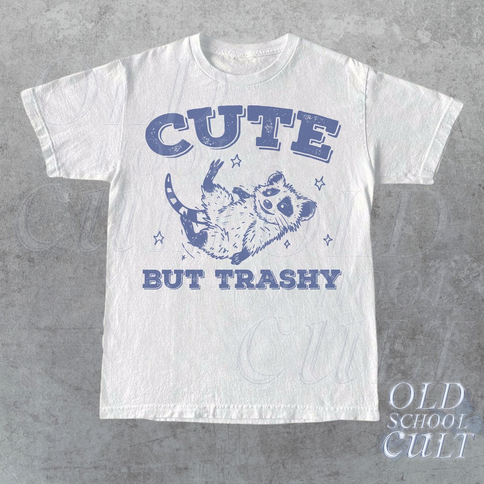 The Unbranded Brand Cute But Trashy Vintage T Shirt Size US M / EU 48-50 / 2 - 2 Thumbnail