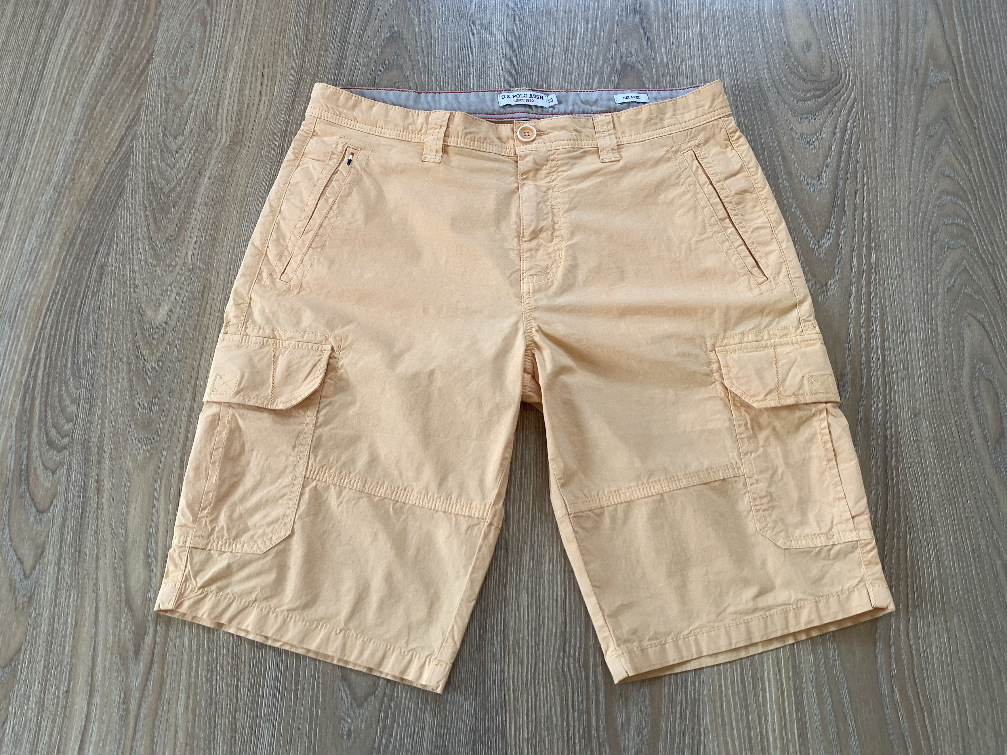 U.S. Polo Assn. U.S. Polo Assn Relaxed Cargo Shorts Size US 33 - 2 Thumbnail