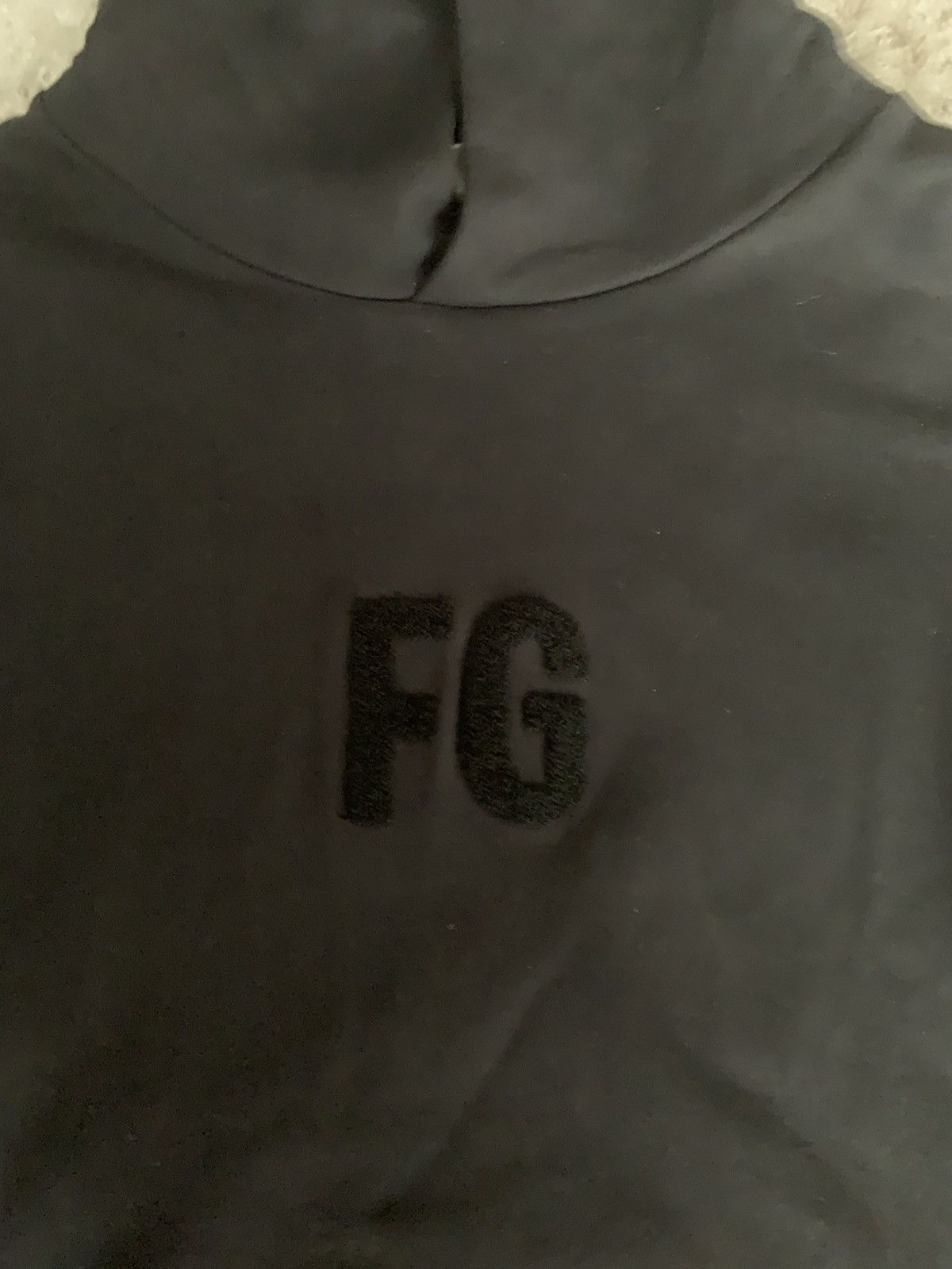 Fear of God Fear of God 6th Collection Black FG Hoodie Size US M / EU 48-50 / 2 - 9 Thumbnail