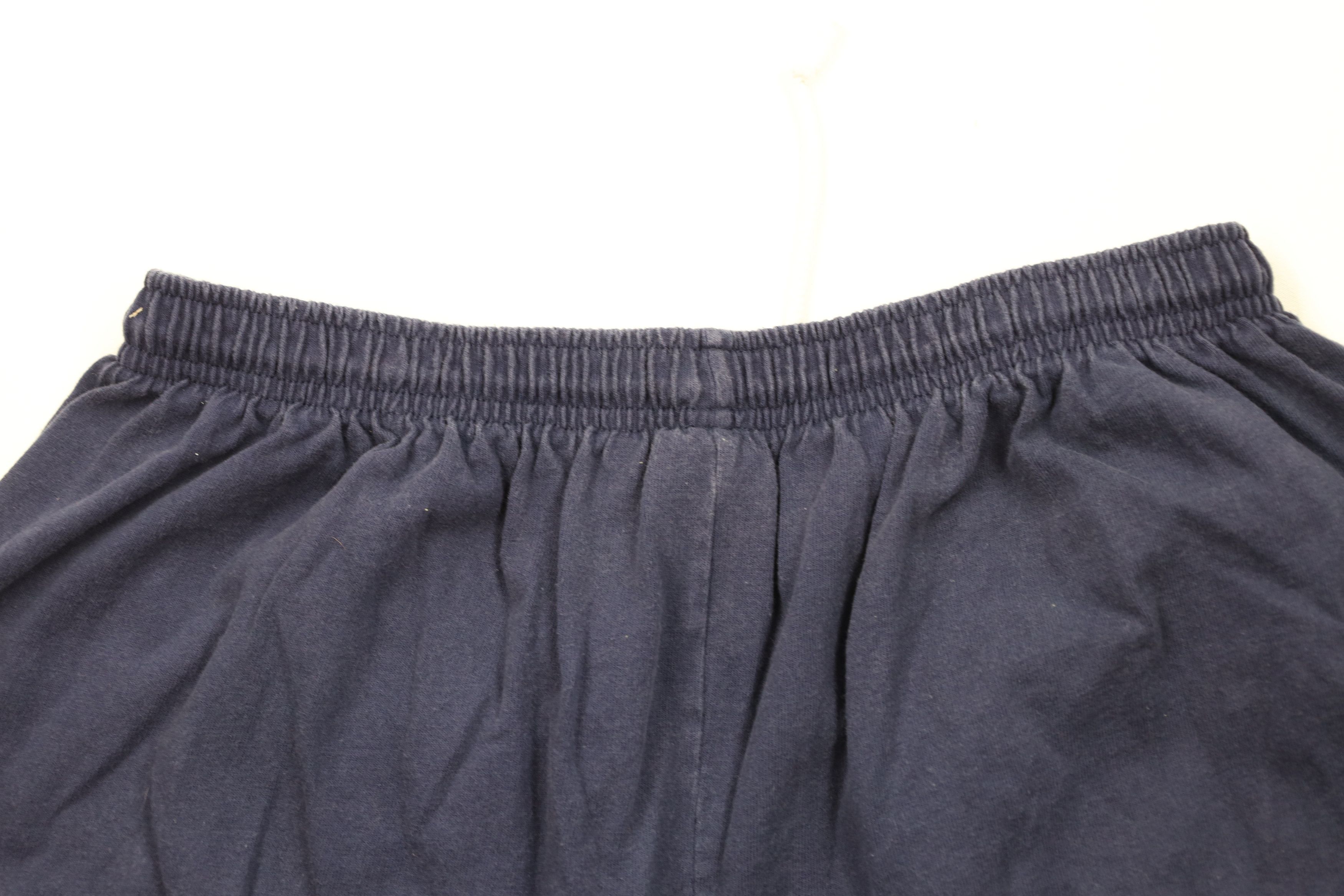 Vintage Vintage 90s Streetwear Cotton Above Knee Dad Shorts Blue Size US 36 / EU 52 - 9 Thumbnail