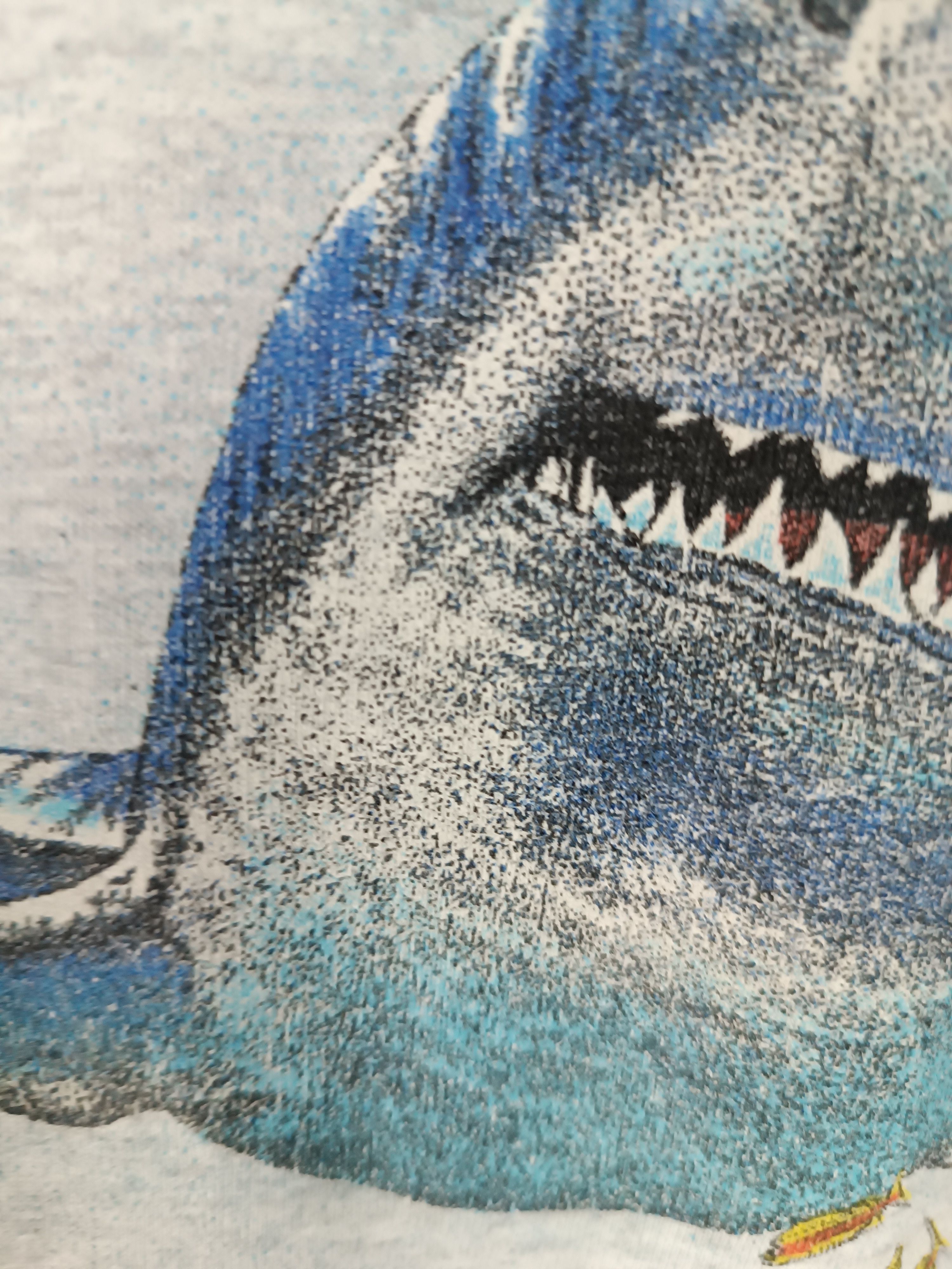 Habitat VINTAGE 90'S ST.MARTIN WEST INDIES SHARK MARINE LIFE Size US XL / EU 56 / 4 - 11 Thumbnail