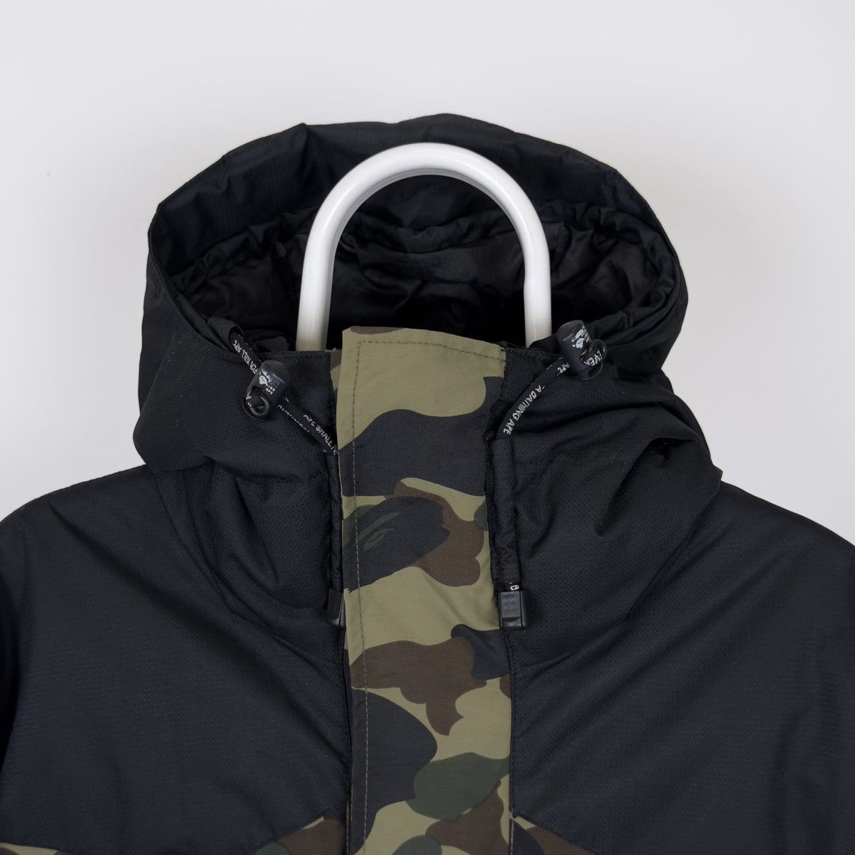 Bape Bape 1st Camo Long Down Snowboard Jacket Green 2018 Size US L / EU 52-54 / 3 - 4 Thumbnail