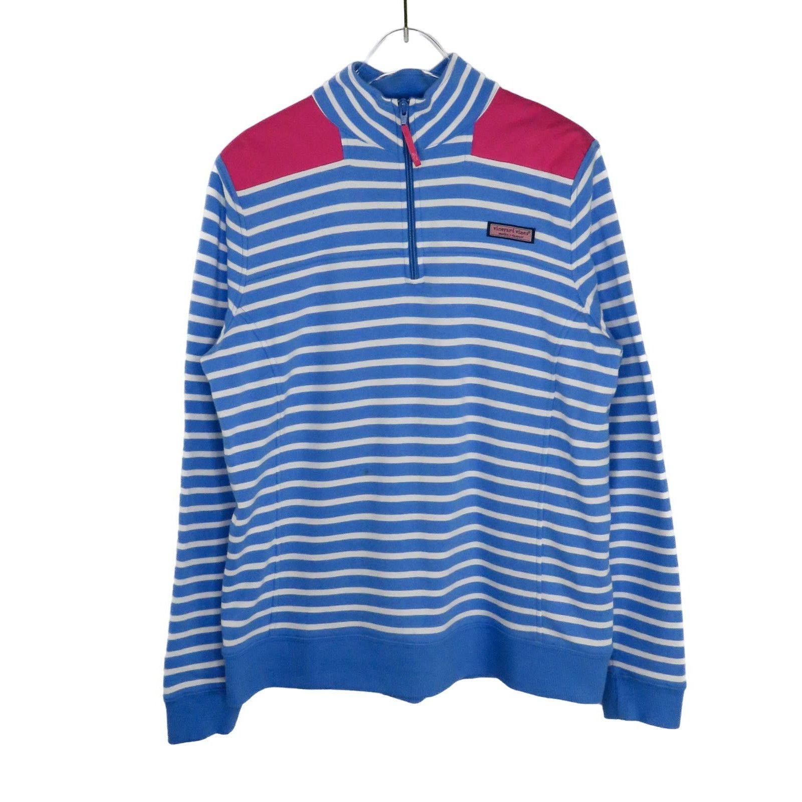 Vineyard Vines Vineyard Vines Nautical Stripe Shep Blue Pullover Medium Size M / US 6-8 / IT 42-44 - 1 Thumbnail