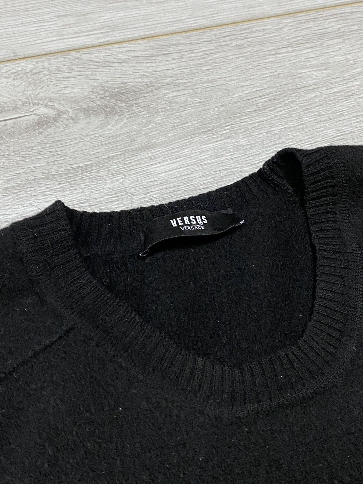 Versus Versace Versace 🐯 vintage wool sweater nylon tiger pocket Size US M / EU 48-50 / 2 - 5 Thumbnail