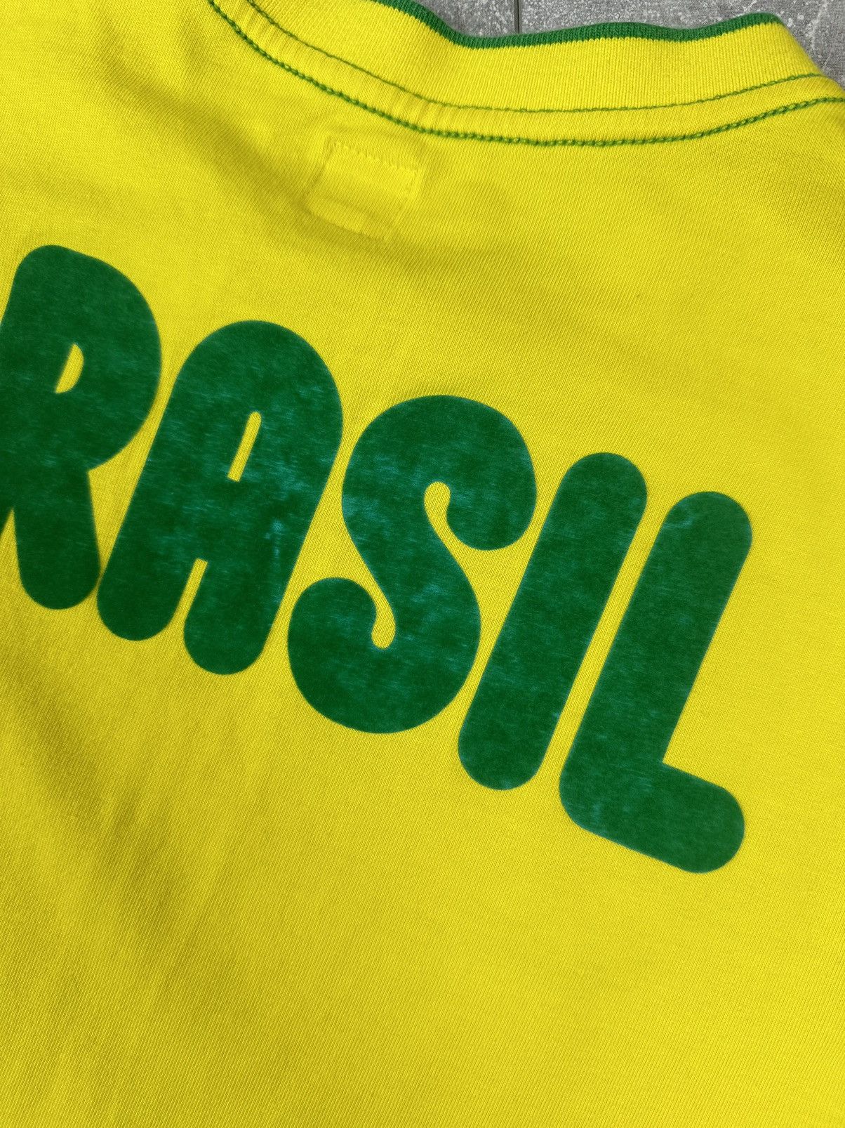 Adidas Adidas Brazil National Team 2010 Soccer Cotton Shirt Size US L / EU 52-54 / 3 - 13 Thumbnail