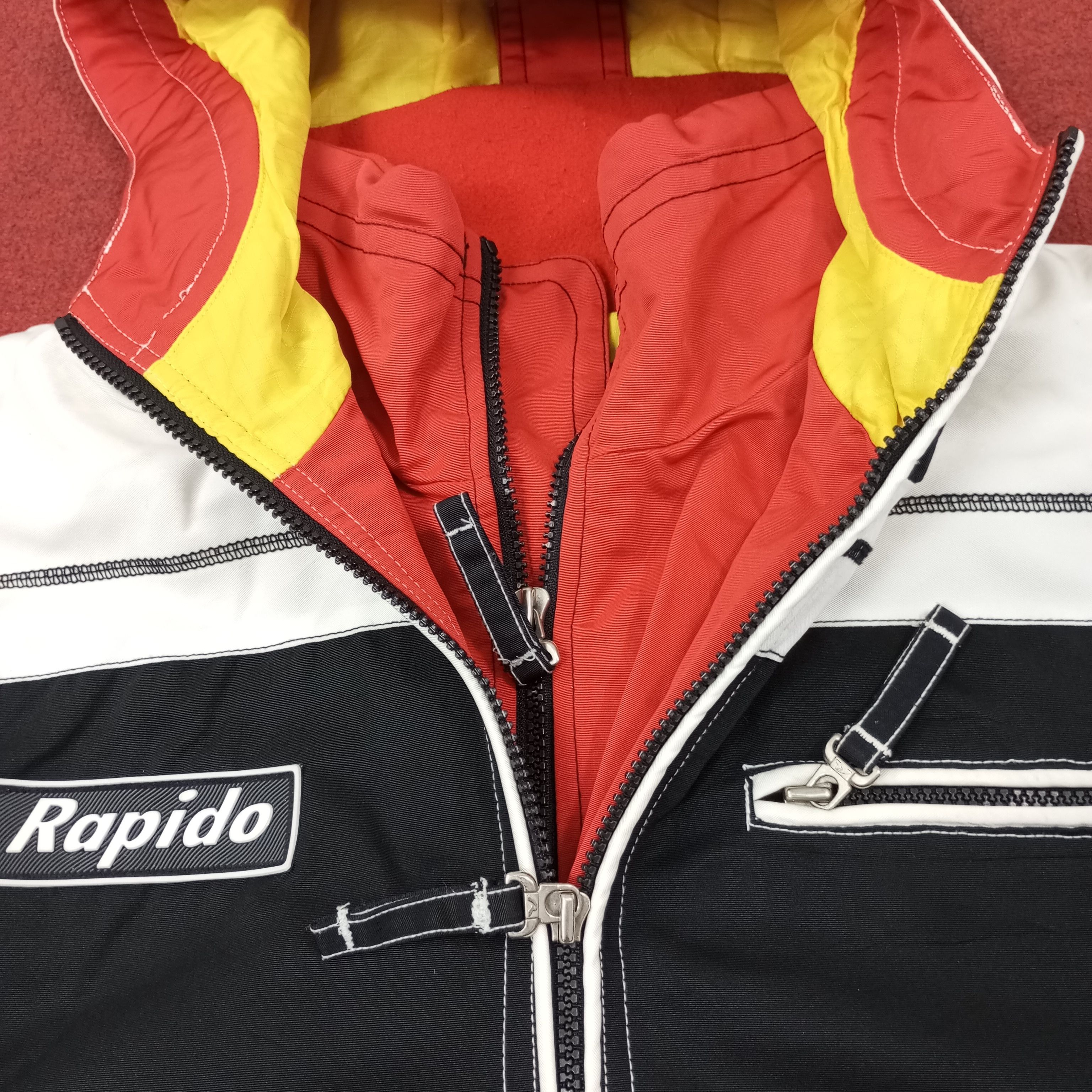 Vintage Rapido Winter Style Half Zipper Jacket c251n Size US XXL / EU 58 / 5 - 7 Thumbnail