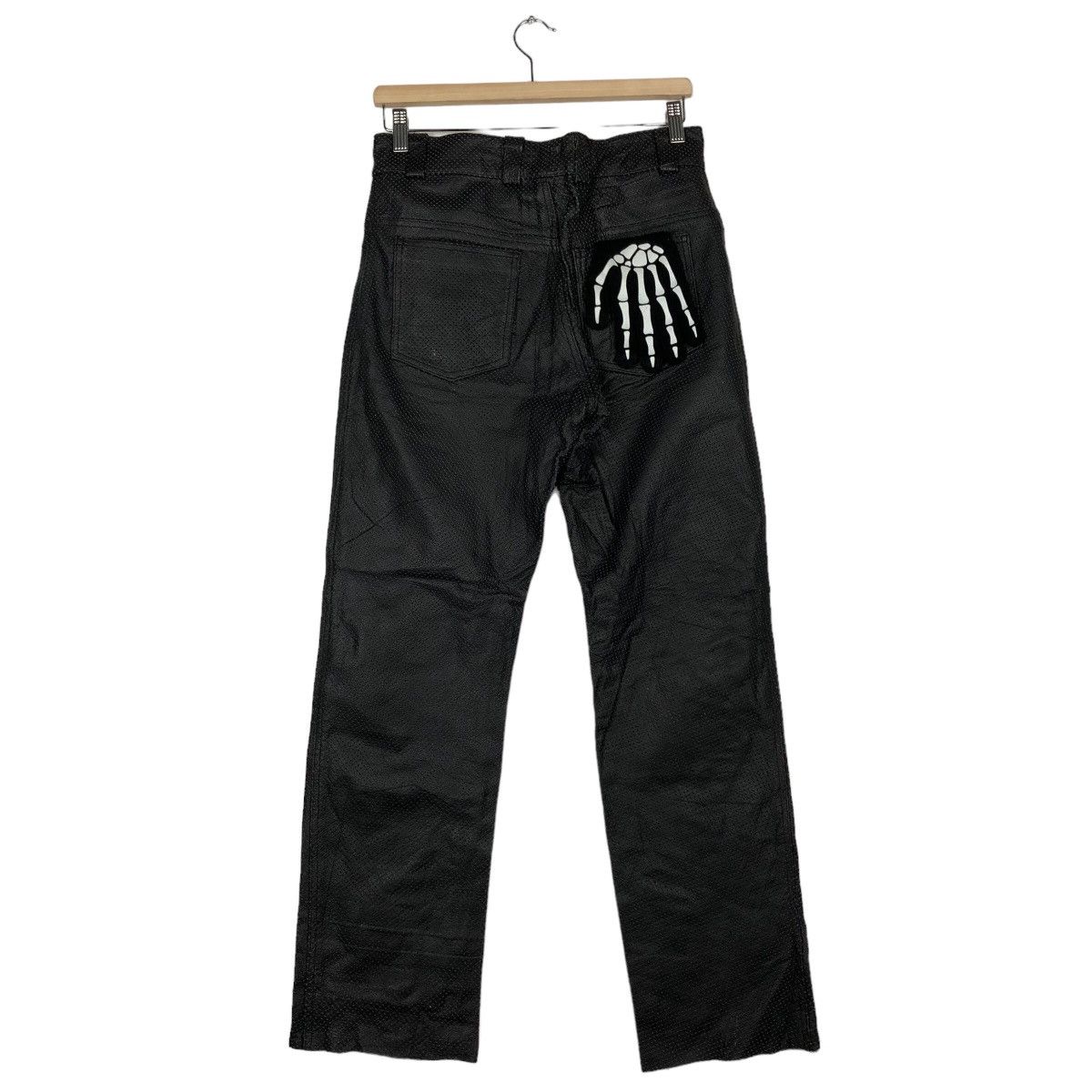 Japanese Brand 🔥Soft Leather Pants Racing Motorcross Wear Japan Size US 30 / EU 46 - 7 Thumbnail
