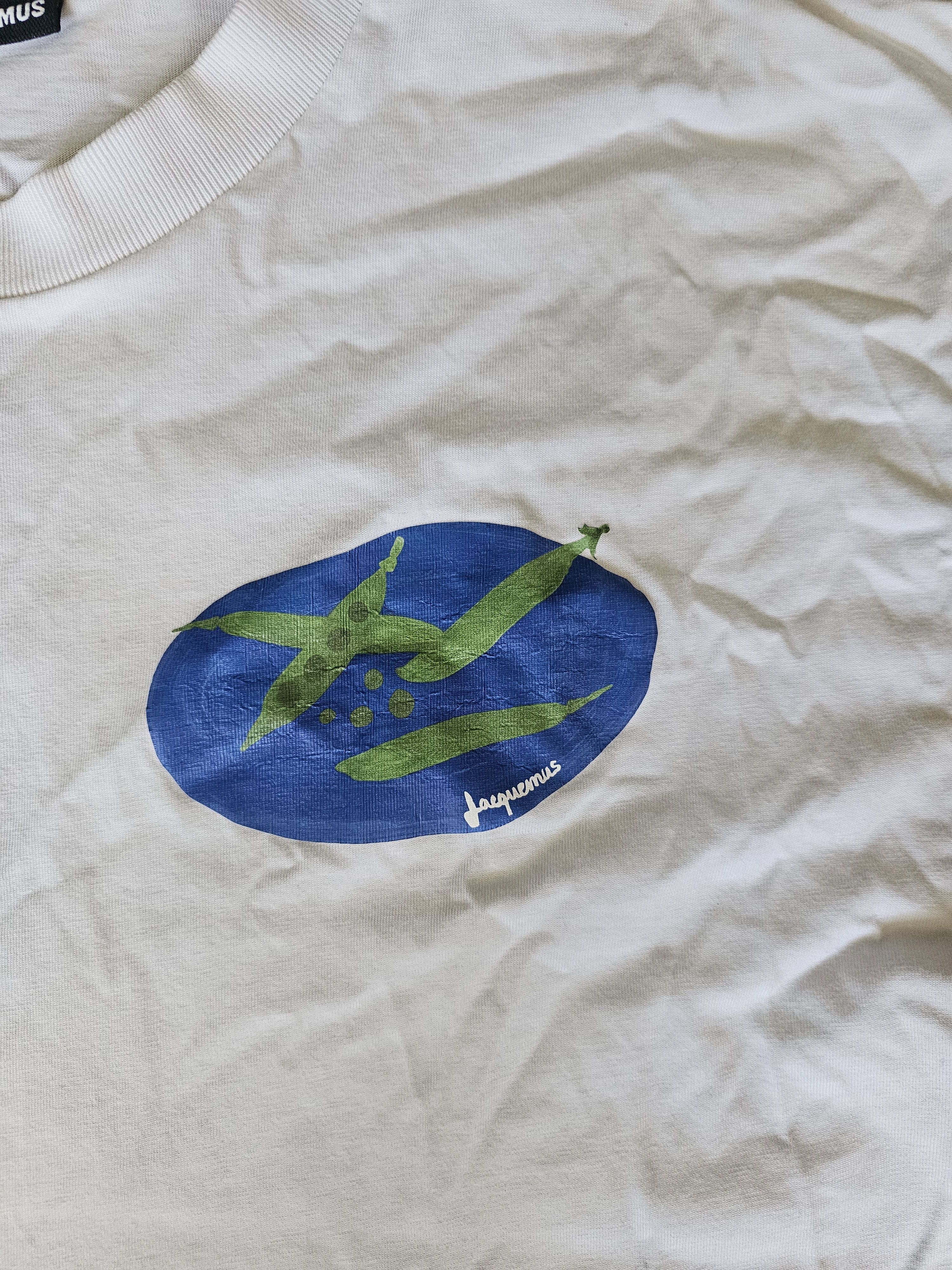 Jacquemus Jacquemus cropped tee shirt Size US L / EU 52-54 / 3 - 3 Thumbnail