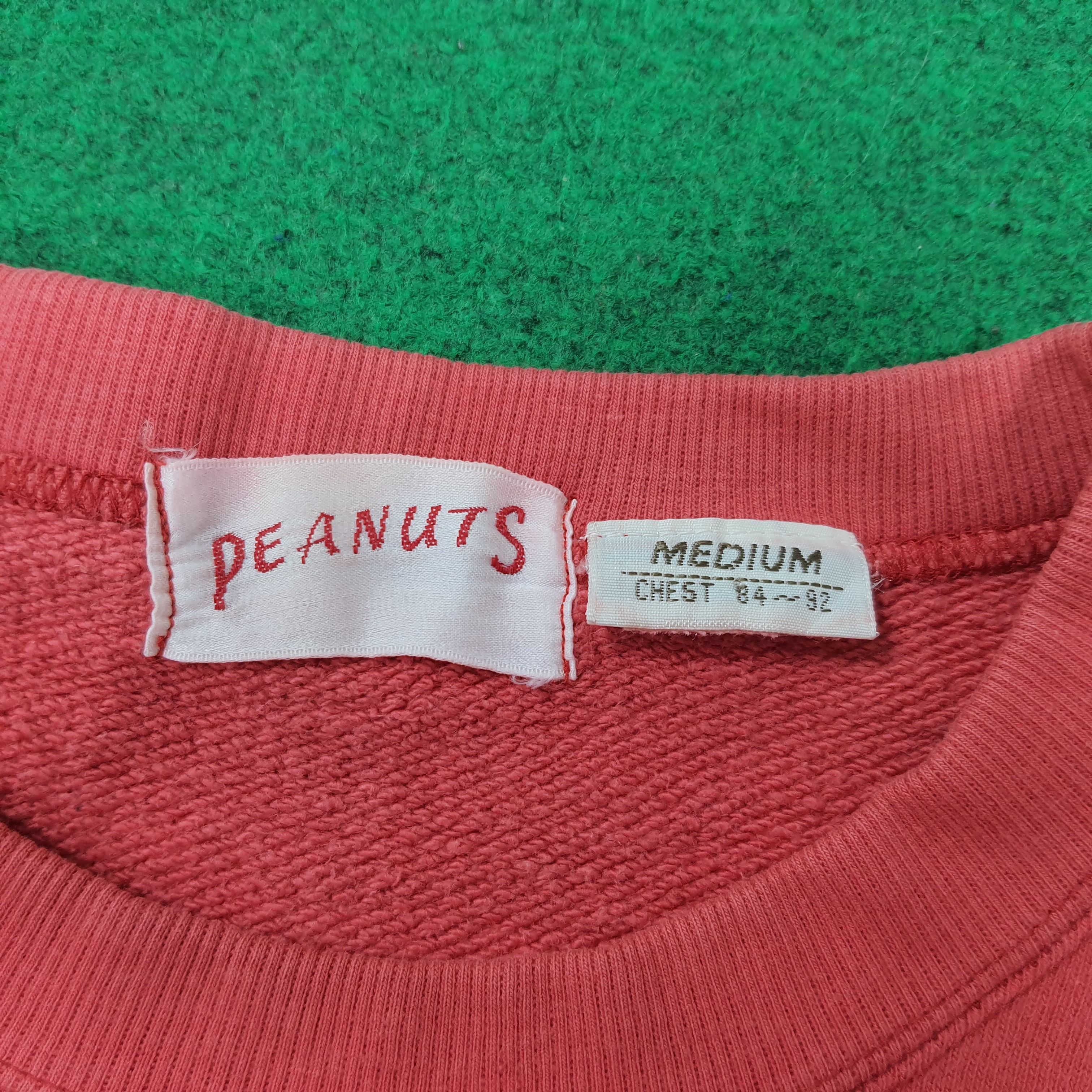 Peanuts Vintage Snoopy Peanuts Baseball Sweatshirt C306N15 Size US M / EU 48-50 / 2 - 5 Thumbnail