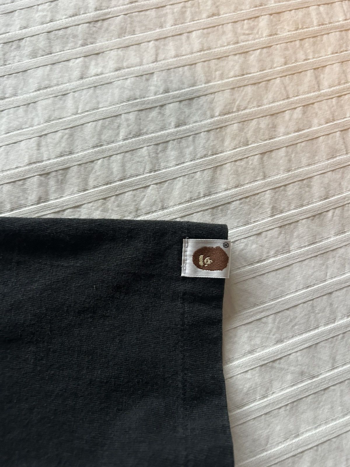 Bape Bape college tshirt black Size US M / EU 48-50 / 2 - 3 Thumbnail