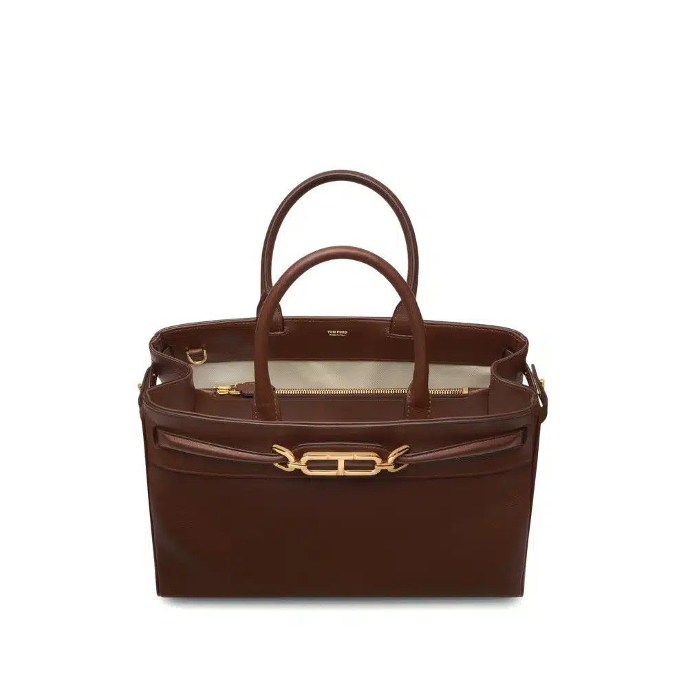 Tom Ford o1loc1c0925 L1785 Size: OS / Leather Large Top Handle Bag Size ONE SIZE - 2 Thumbnail