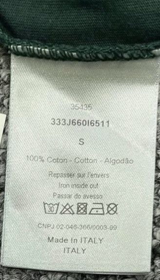 Dior Dior Solid Color Logo Print Crew Neck T-shirt K12 Size US S / EU 44-46 / 1 - 6 Thumbnail