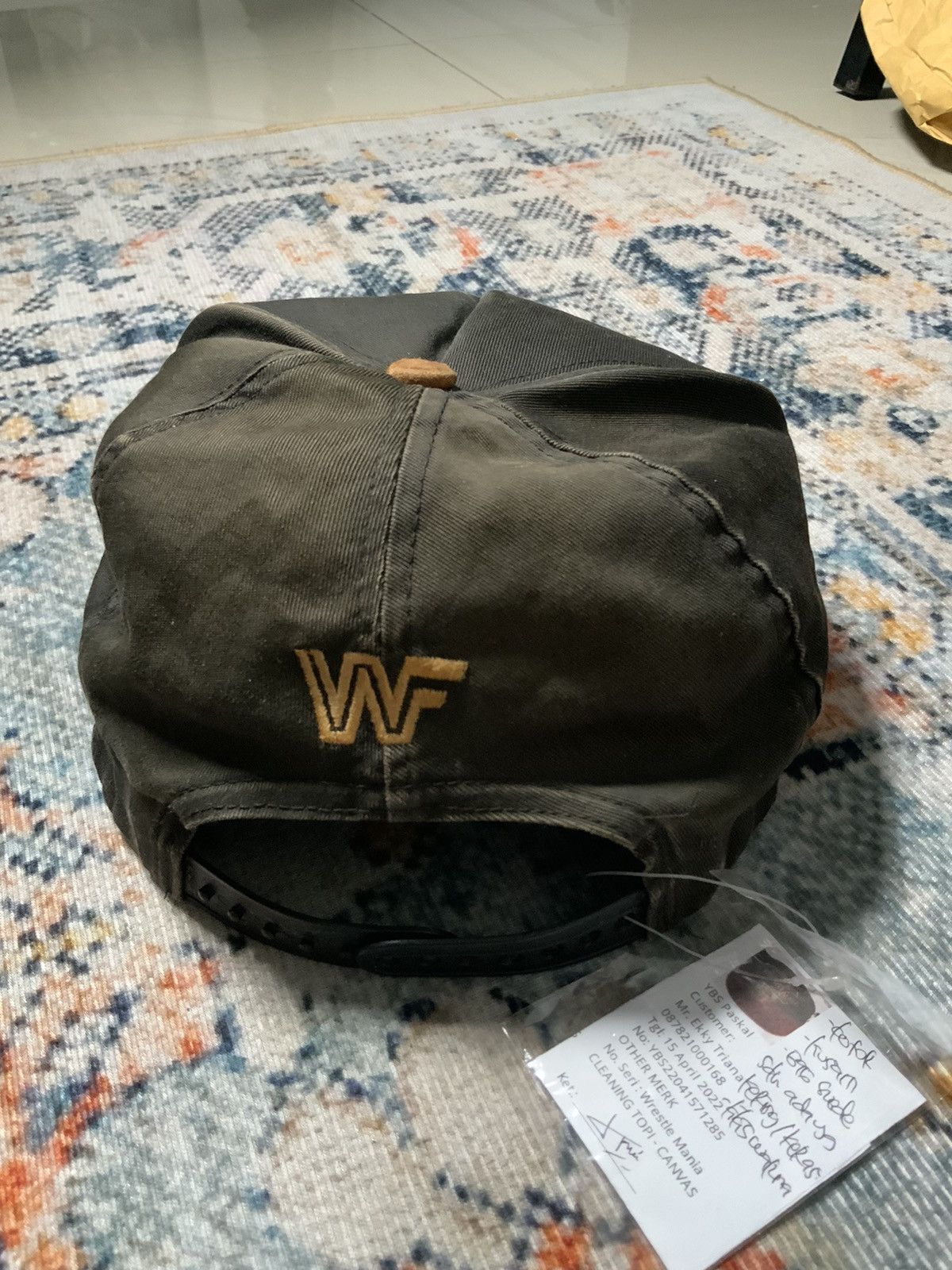 WWE × WWF Wwf wrestling vintage hat Size ONE SIZE - 2 Thumbnail