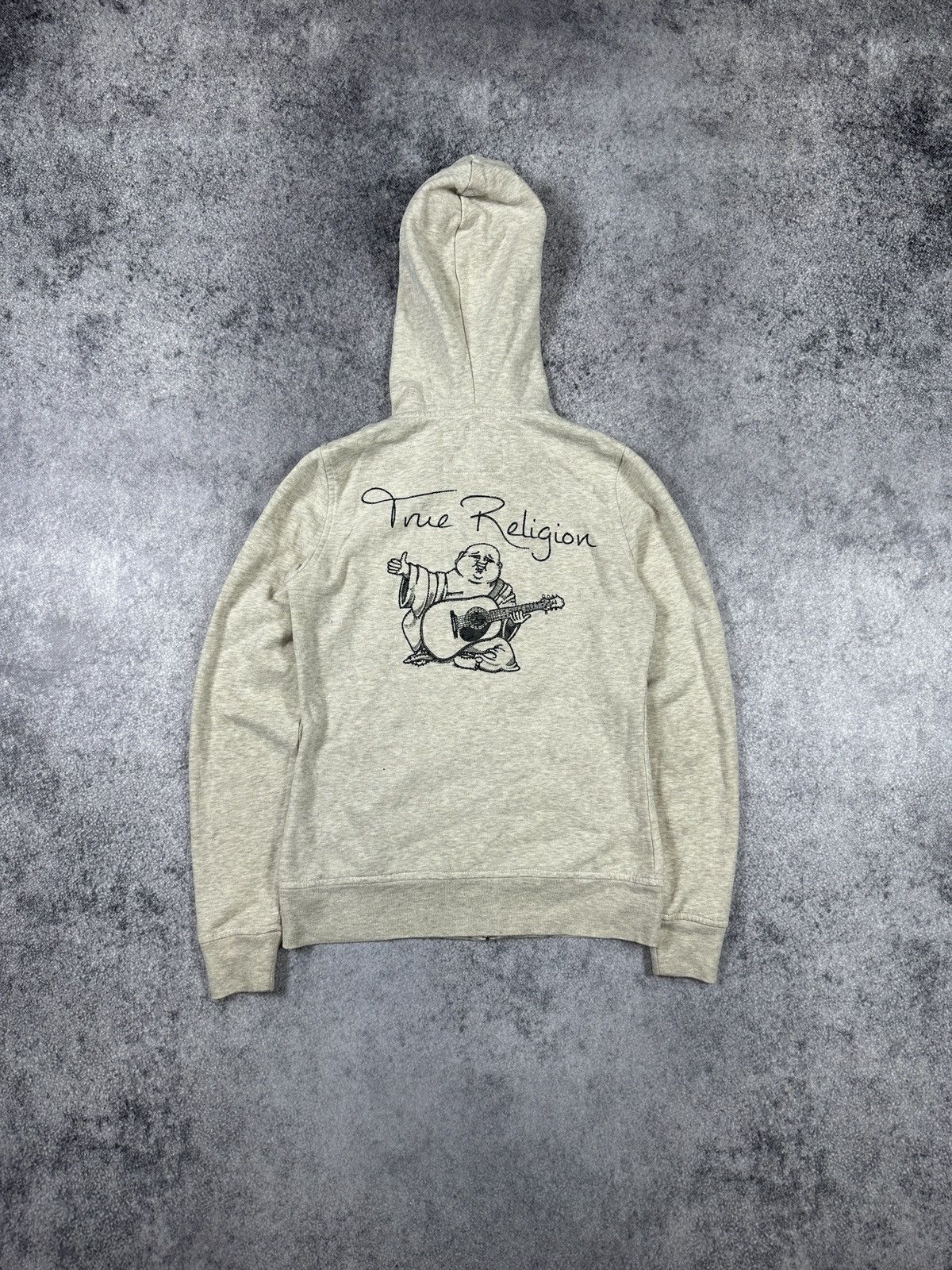 True Religion Y2K True Religion Zip Up Hoodie Streetwear Logo USA S Rare Size S / US 4 / IT 40 - 1 Thumbnail