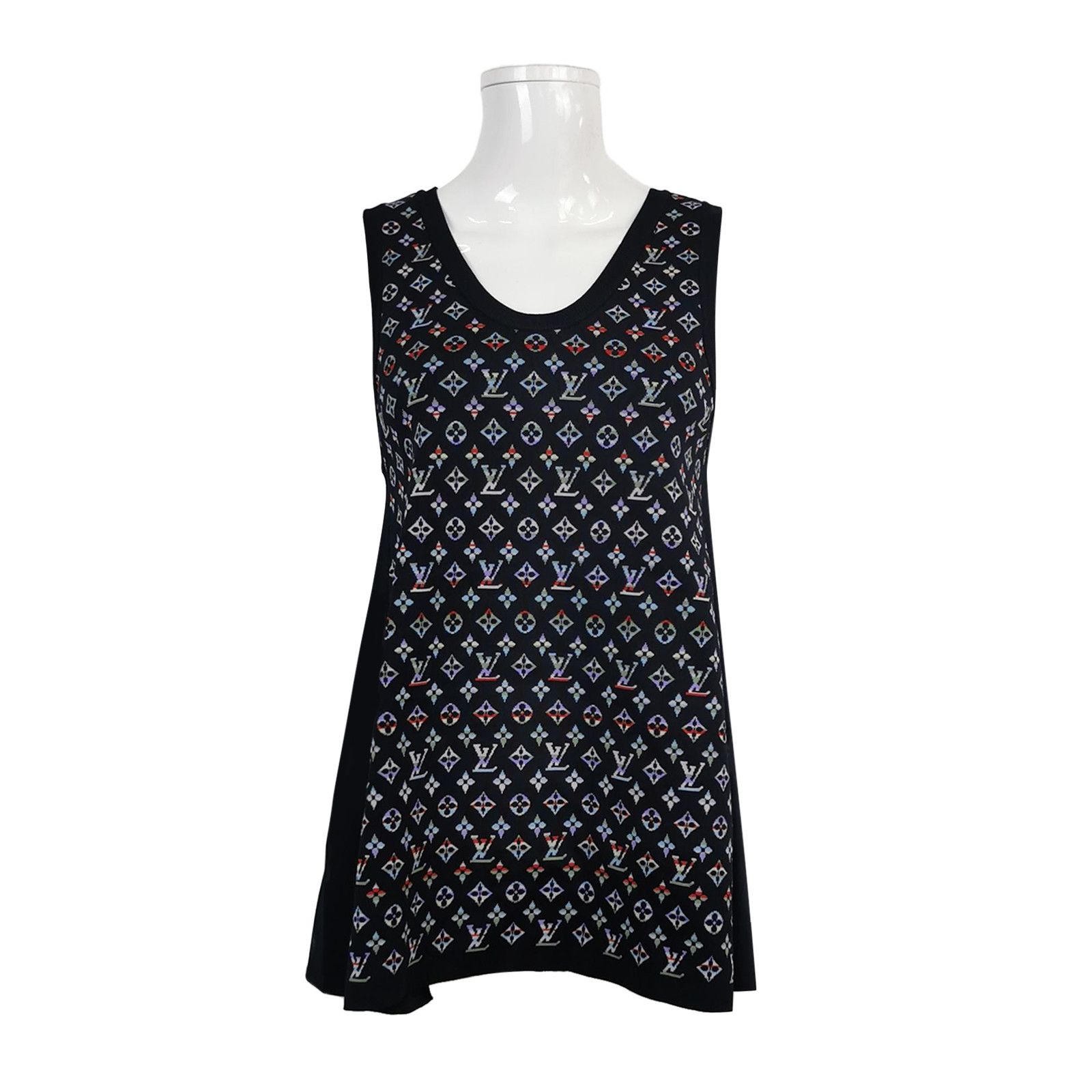 Louis Vuitton Louis Vuitton Monogram Jacquard Tank Top Size S Size S / US 4 / IT 40 - 1 Thumbnail