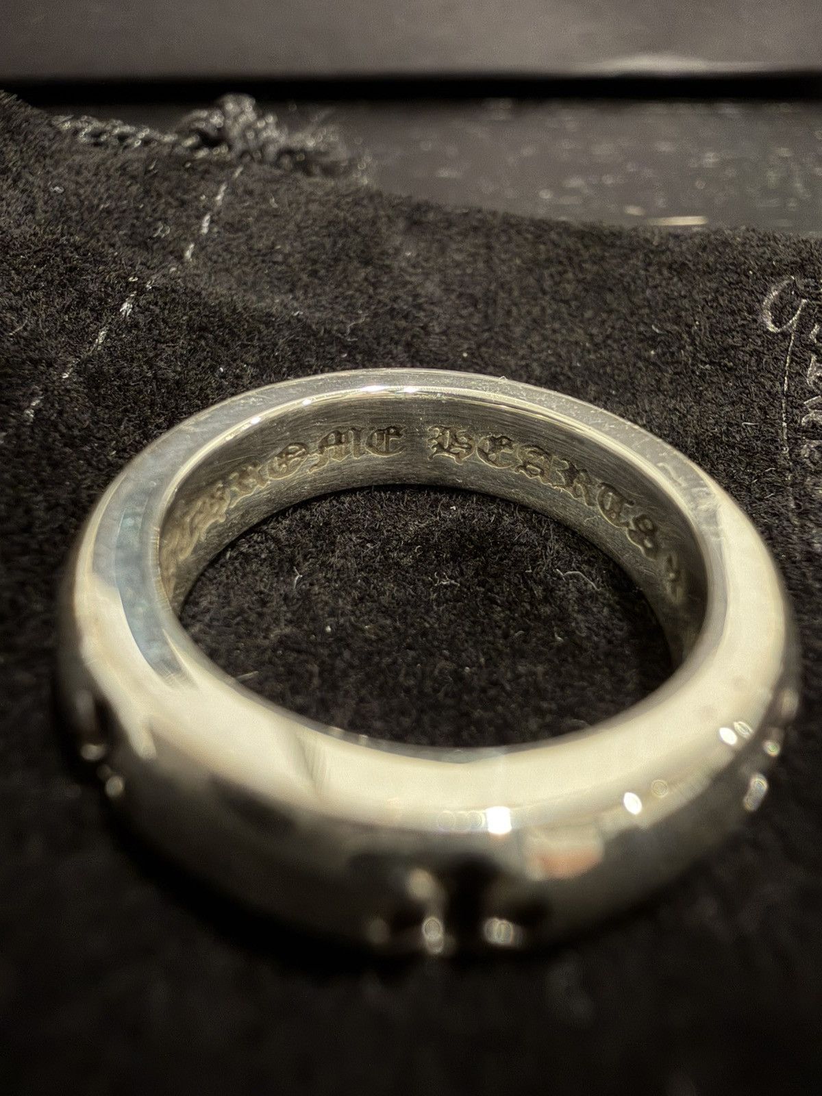 Chrome Hearts Chrome Hearts Negative Plus Ring Size 7 .925 Size ONE SIZE - 3 Thumbnail