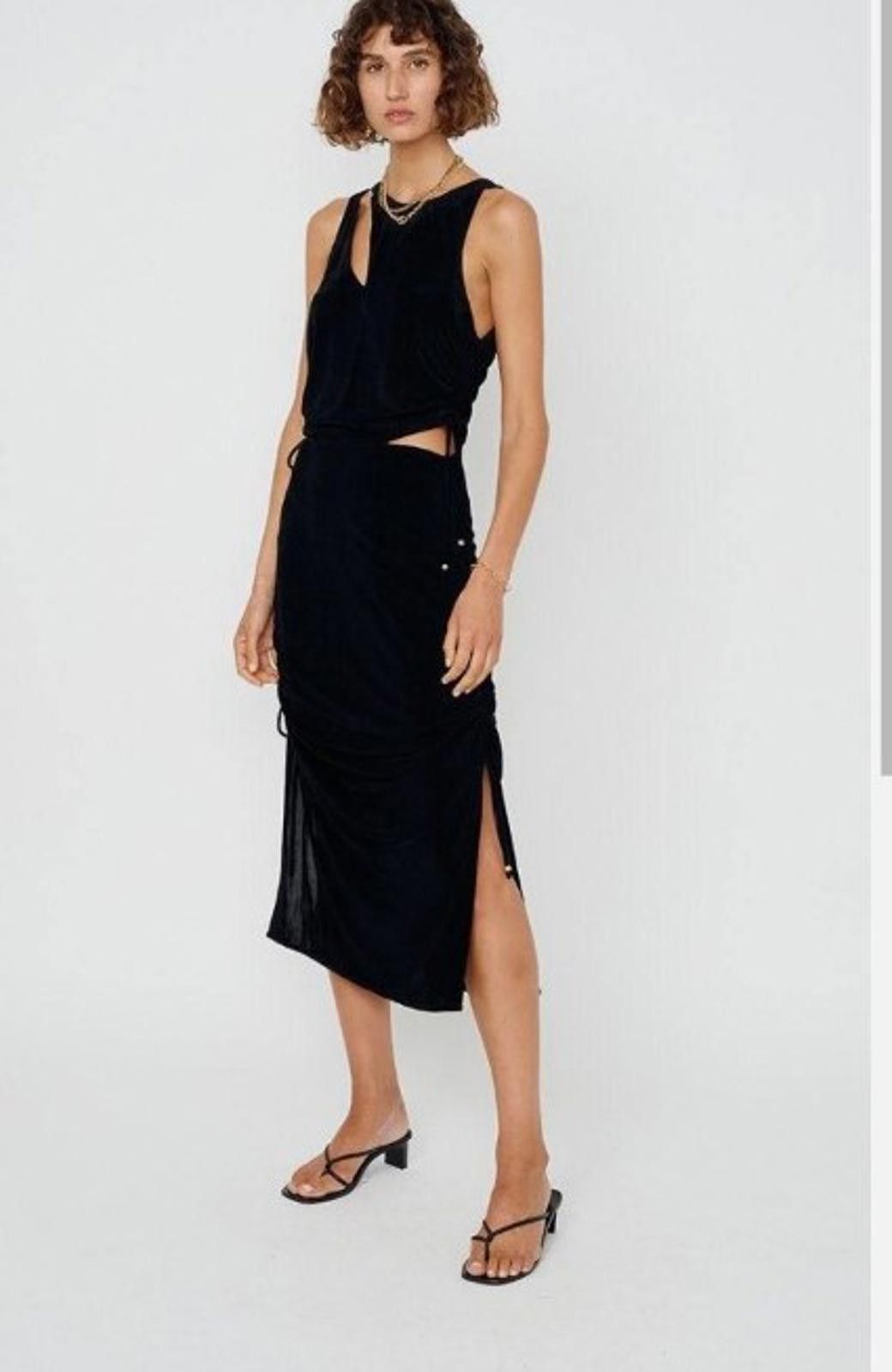 NWT Suboo The Liz Rouched Midi Tank Dress