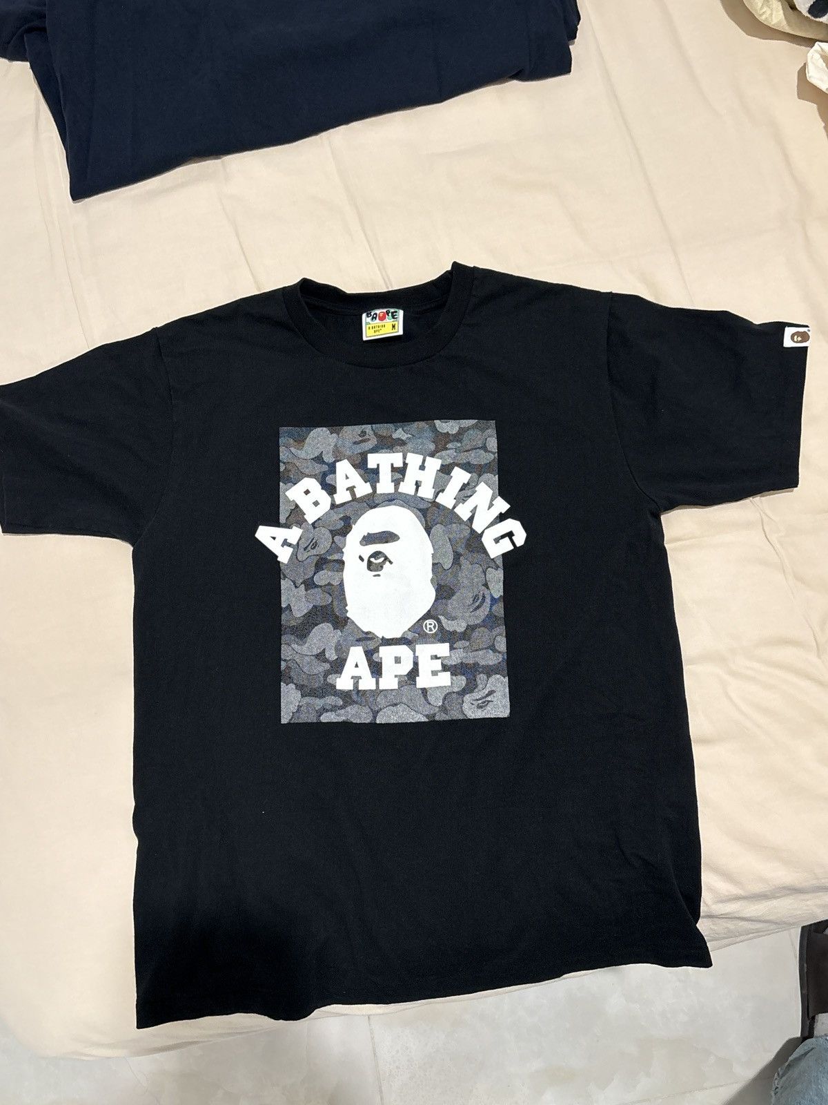 Bape × Vintage Bape ABC dot Reflective on college tee Size US M / EU 48-50 / 2 - 2 Thumbnail