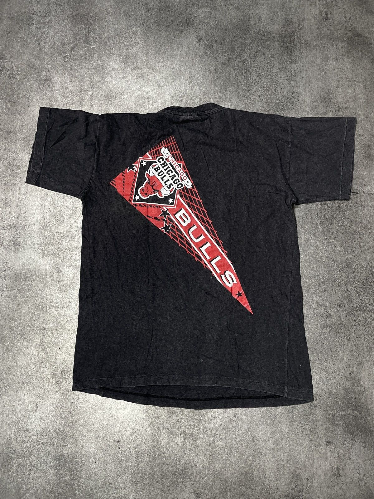 NBA RARE🔥Chicago Bulls Vintage 90s Tee Rare Blank Distressed Size US S / EU 44-46 / 1 - 2 Thumbnail