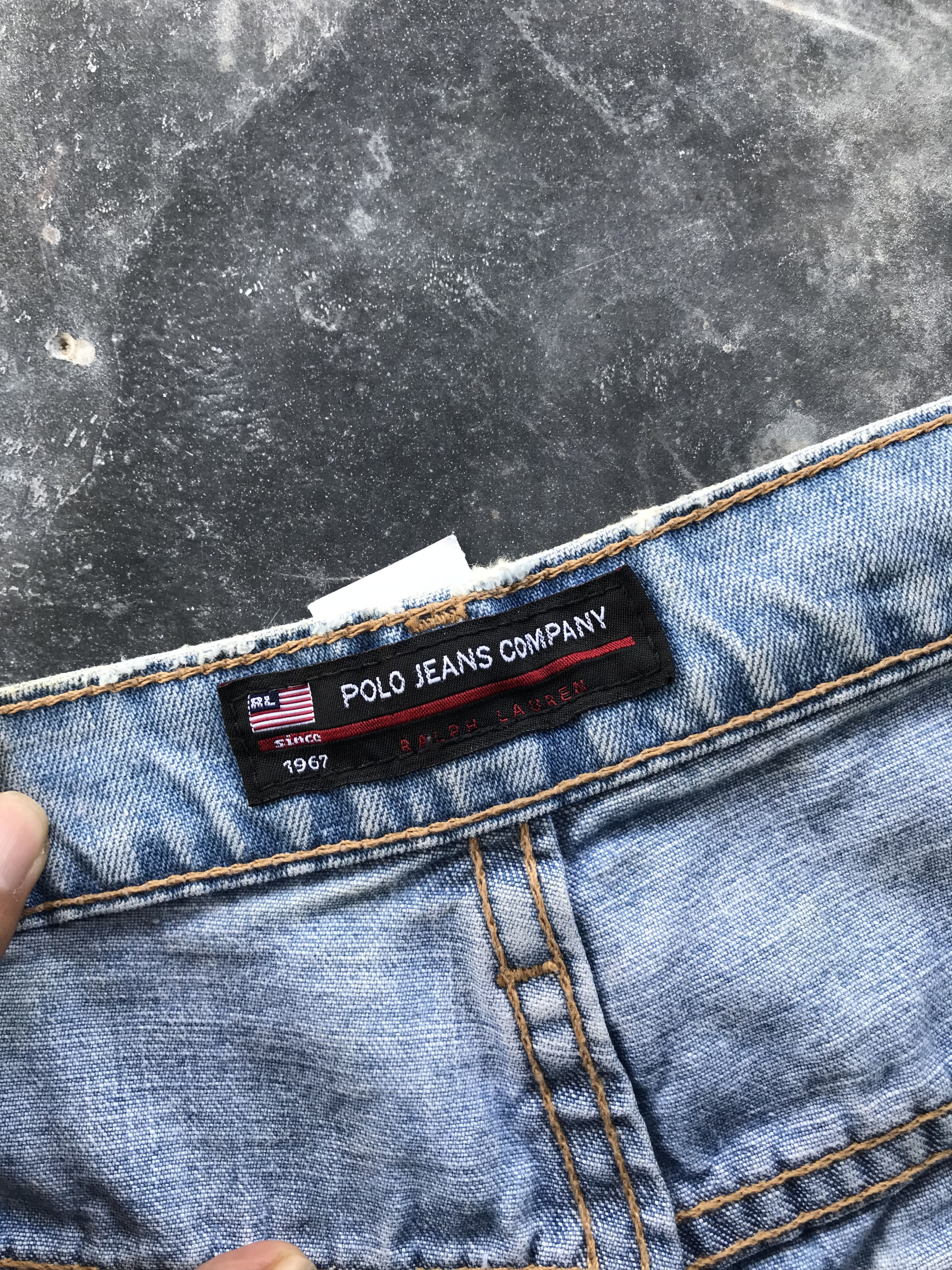 Polo Ralph Lauren Polo Jeans Co. by Ralph Lauren Vintage Denim Jeans Size US 38 / EU 54 - 6 Thumbnail