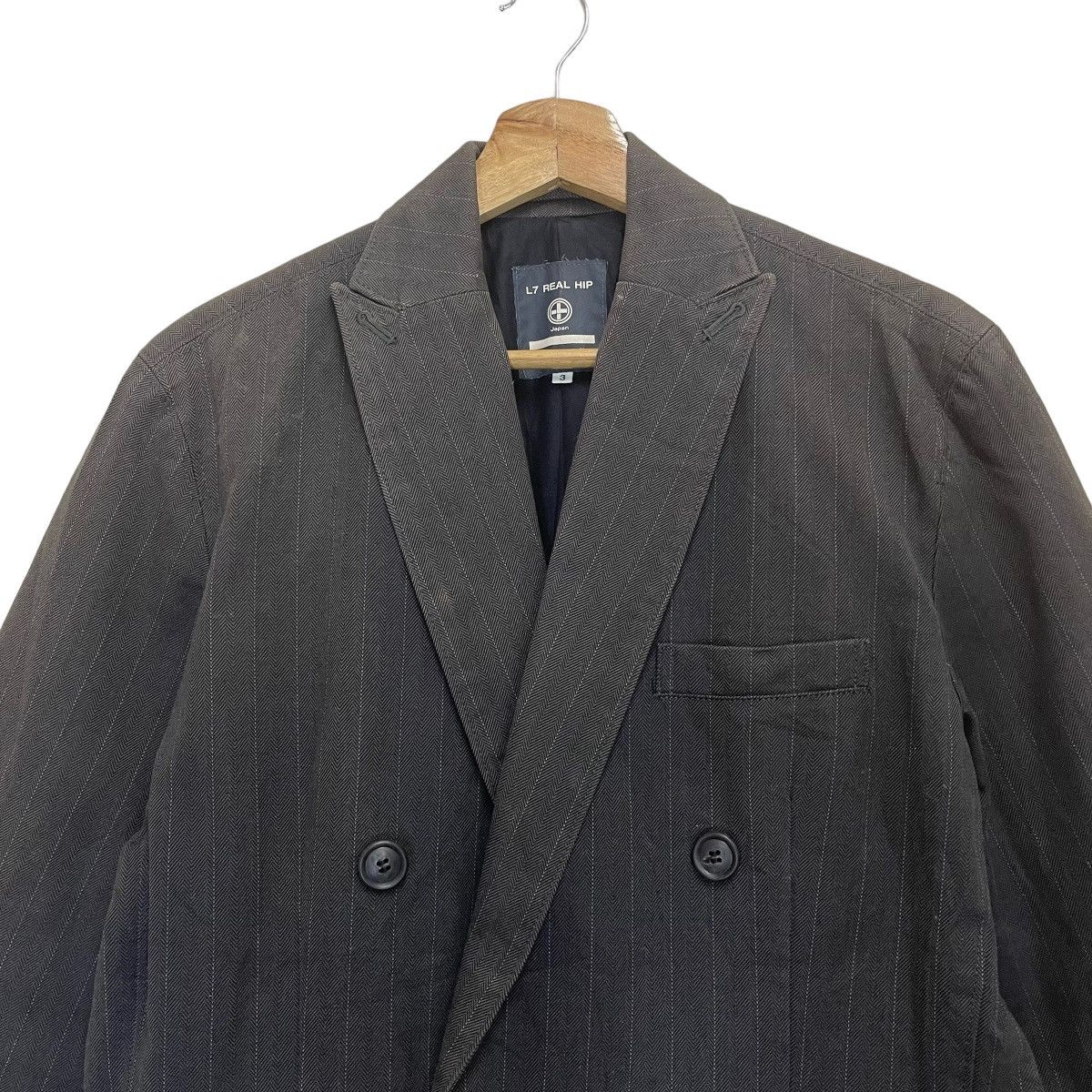 Japanese Brand × L7 Real Hip L7 REAL HIP BLAZER COAT Size US M / EU 48-50 / 2 - 4 Thumbnail