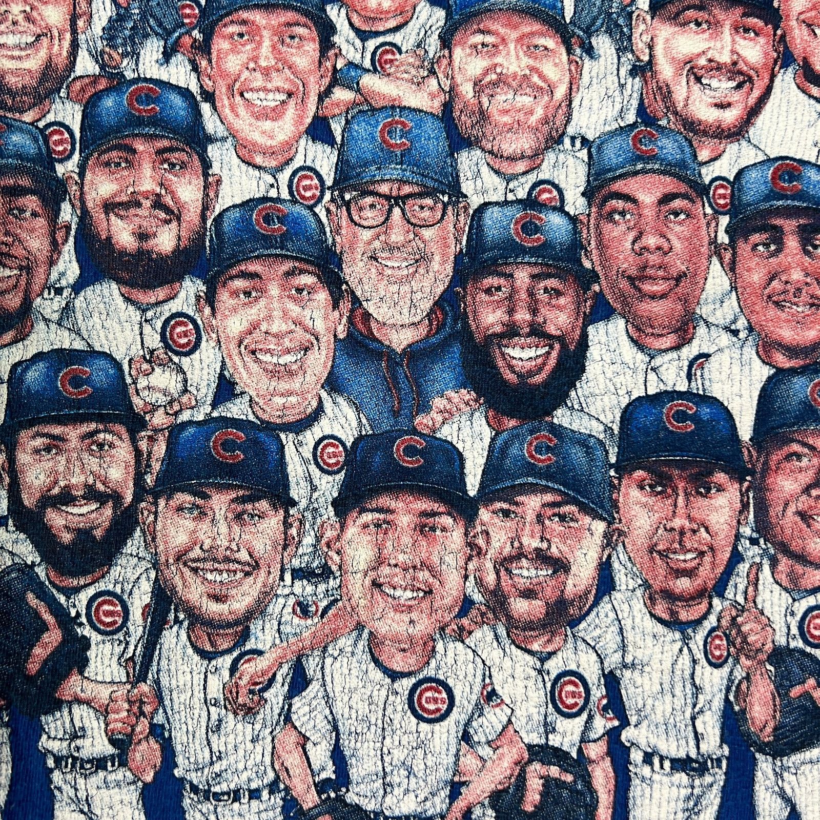 MLB × Vintage 2016 Chicago Cubs T Shirt World Champions Baseball MLB Tee Size US L / EU 52-54 / 3 - 4 Thumbnail