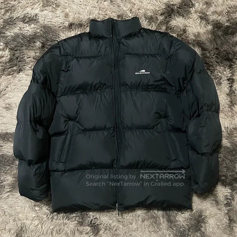Balenciaga Balenciaga Black Down Jacket Size US XS / EU 42 / 0 - 1 Thumbnail