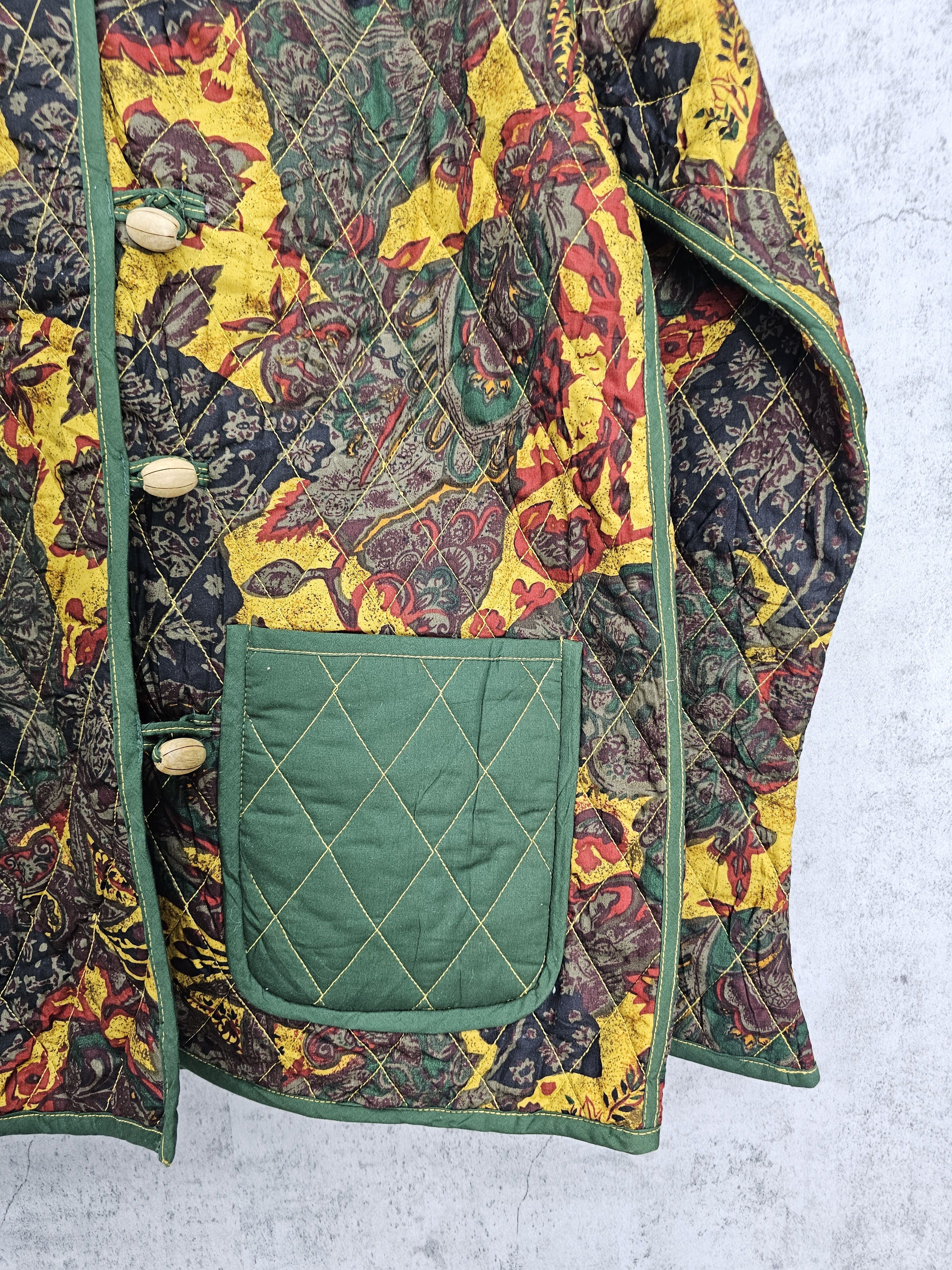 Other OTTO COLLECTION Reversible Quilted Pop Art Jacket J0071 Size US L / EU 52-54 / 3 - 5 Thumbnail