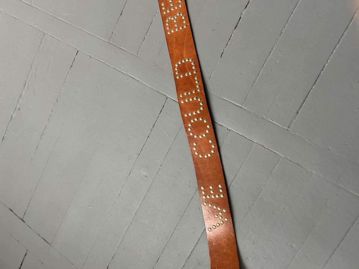 Japanese Brand × Leather Leather belt We could be heroes Size ONE SIZE - 3 Thumbnail