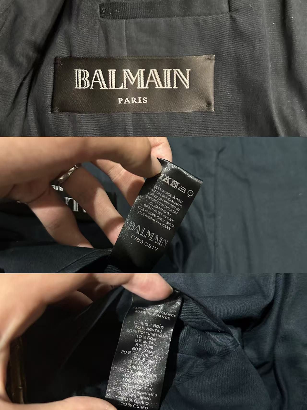 Balmain Balmain 13FW Court-Style Embroidered Jacket Size US M / EU 48-50 / 2 - 1 Thumbnail